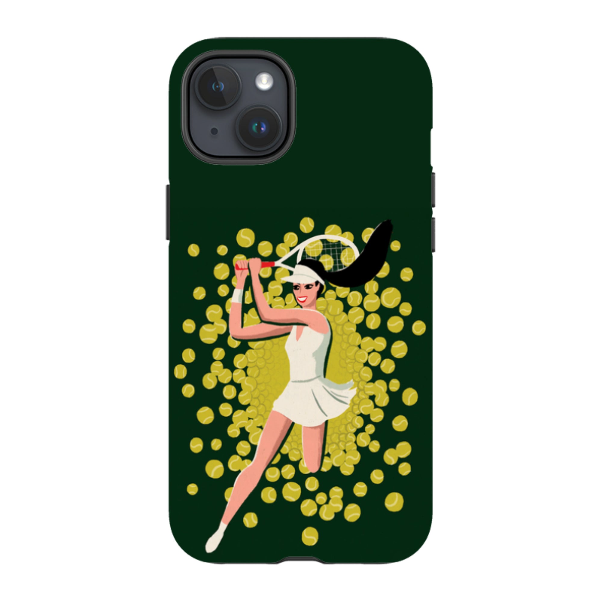 iPhone Tough Case - Tennis Burst