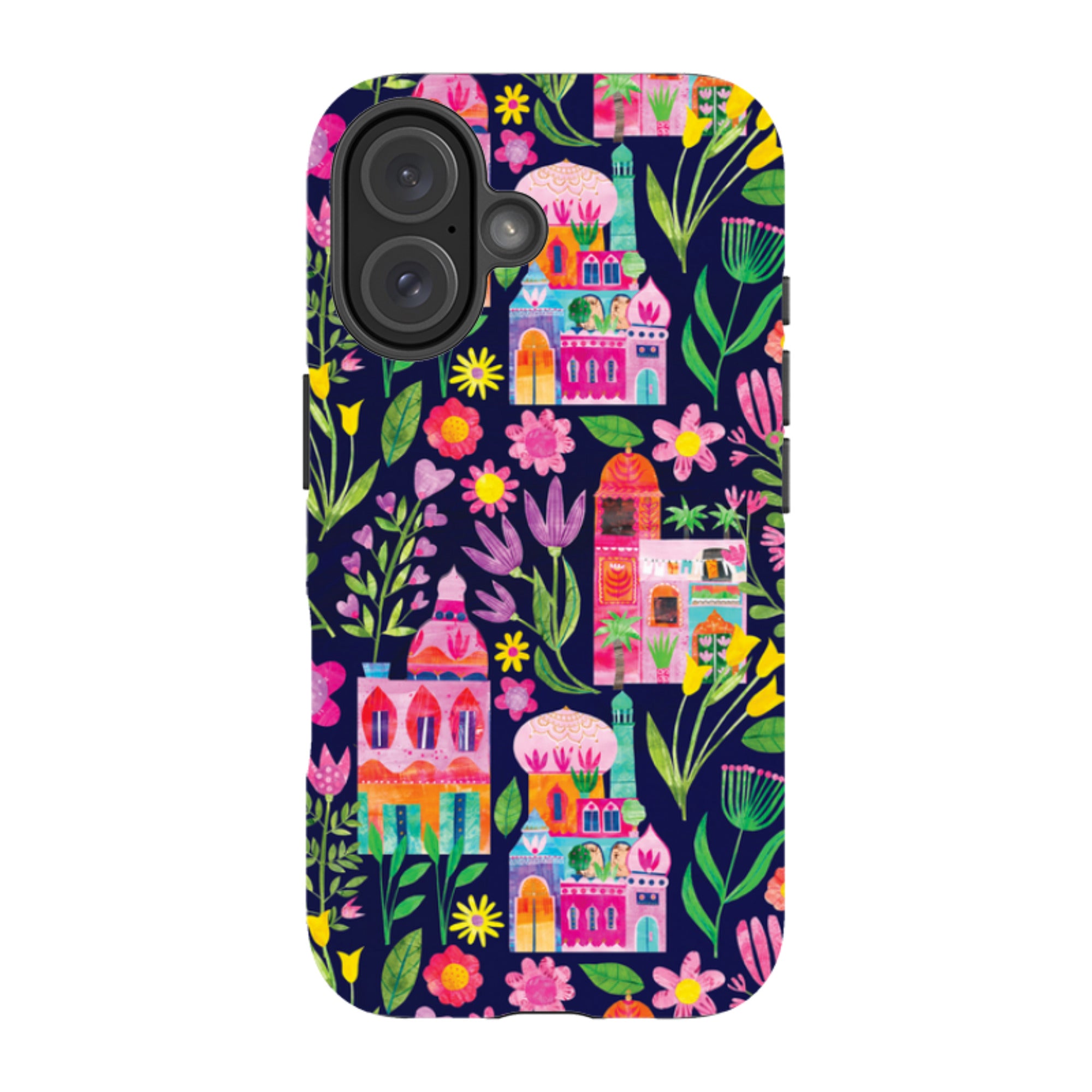 iPhone Tough Case - Indian Summer Dark By Tracey English