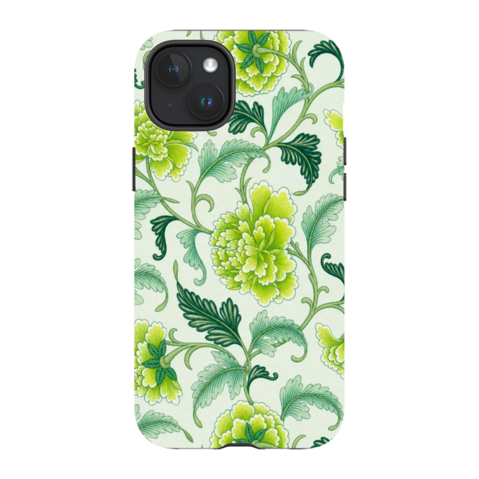 iPhone MagSafe Tough Case - Sage Green Chinoiserie