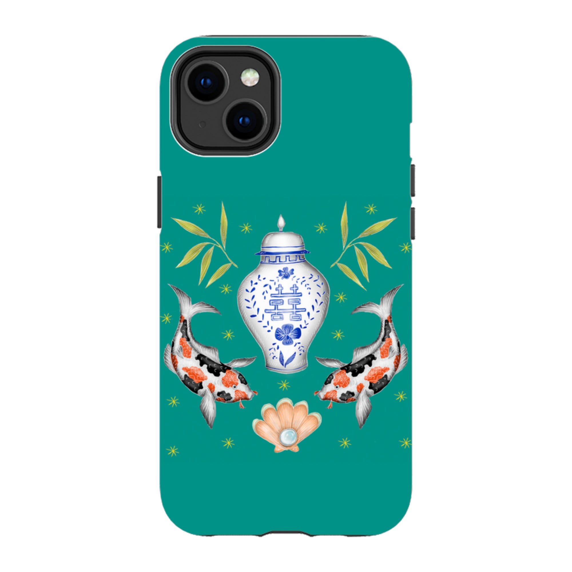 iPhone Tough Case - Koi Carp By Catherine Rowe