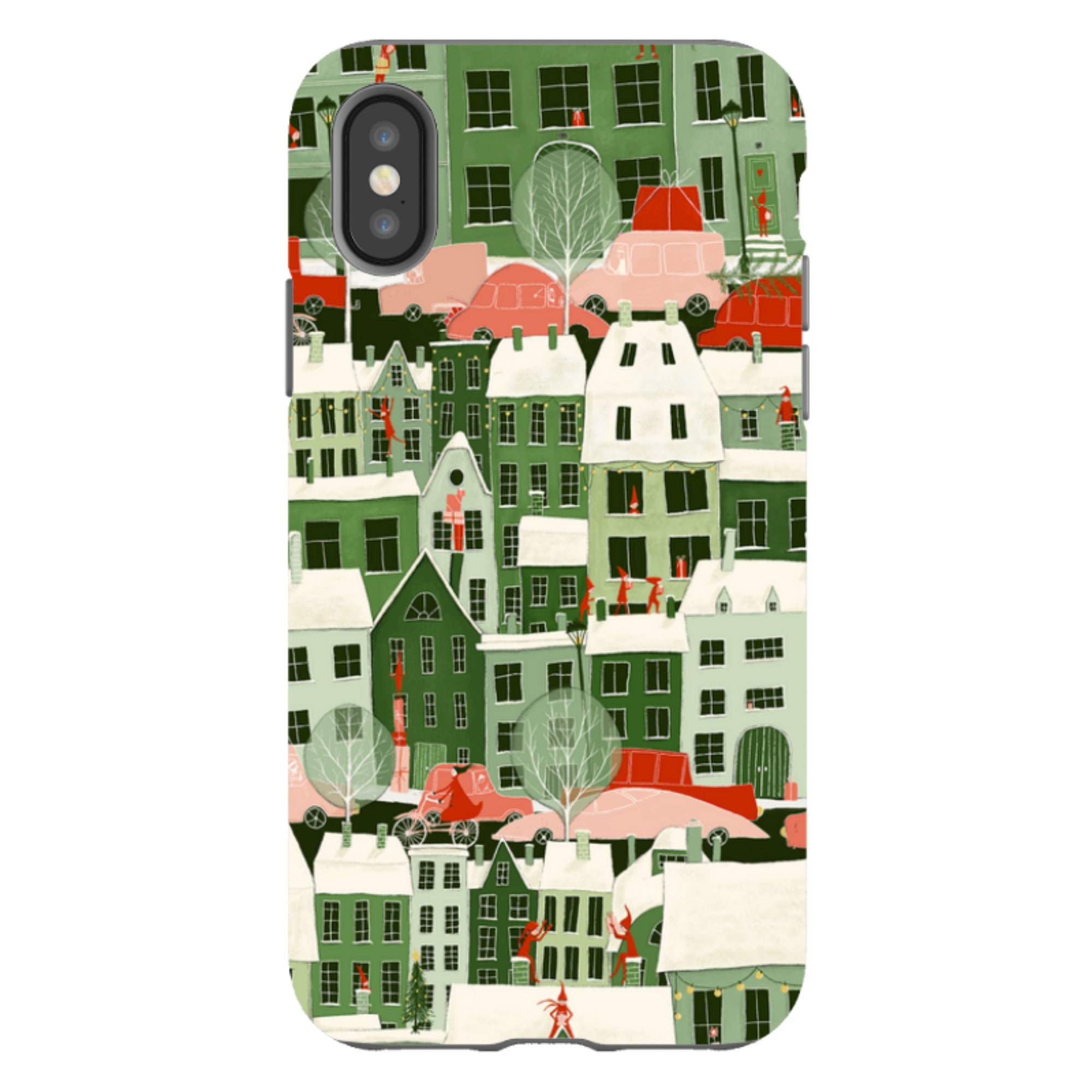 iPhone Tough Case - Christmas City By Maja Lindberg