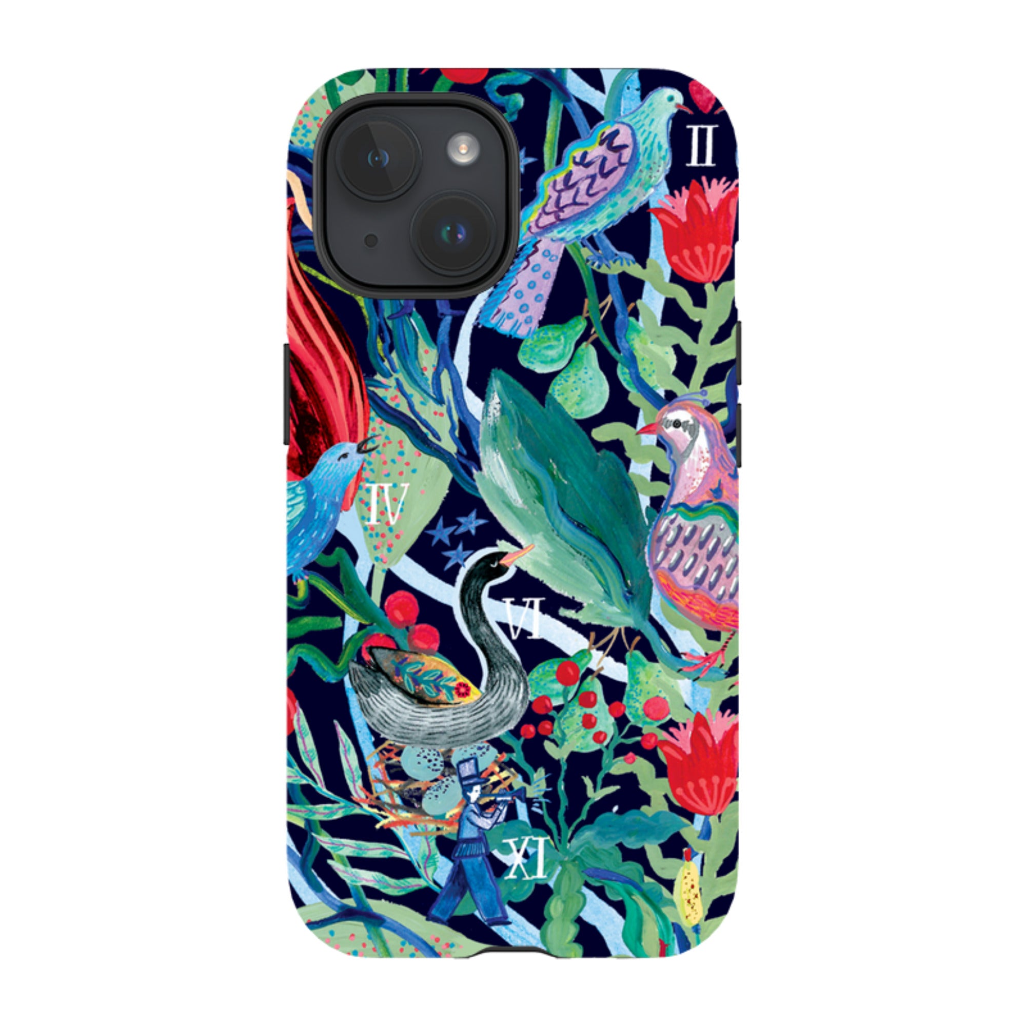 iPhone Tough Case - Christmas Days I By Emma Frances Grant