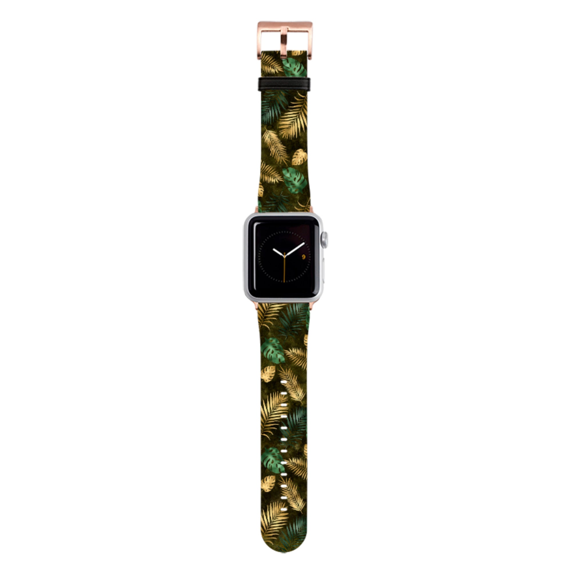 Feather Greens Apple Watch Strap