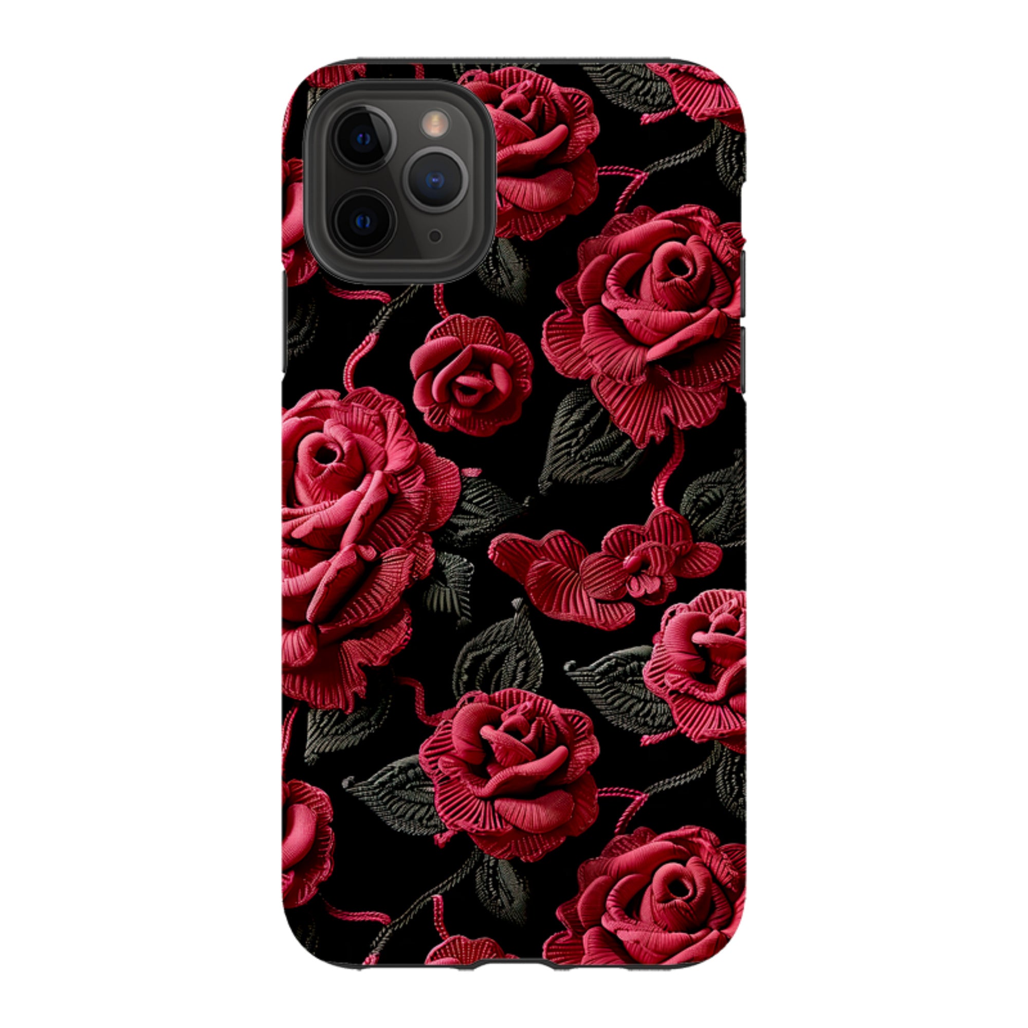 iPhone Case - Dark Roses