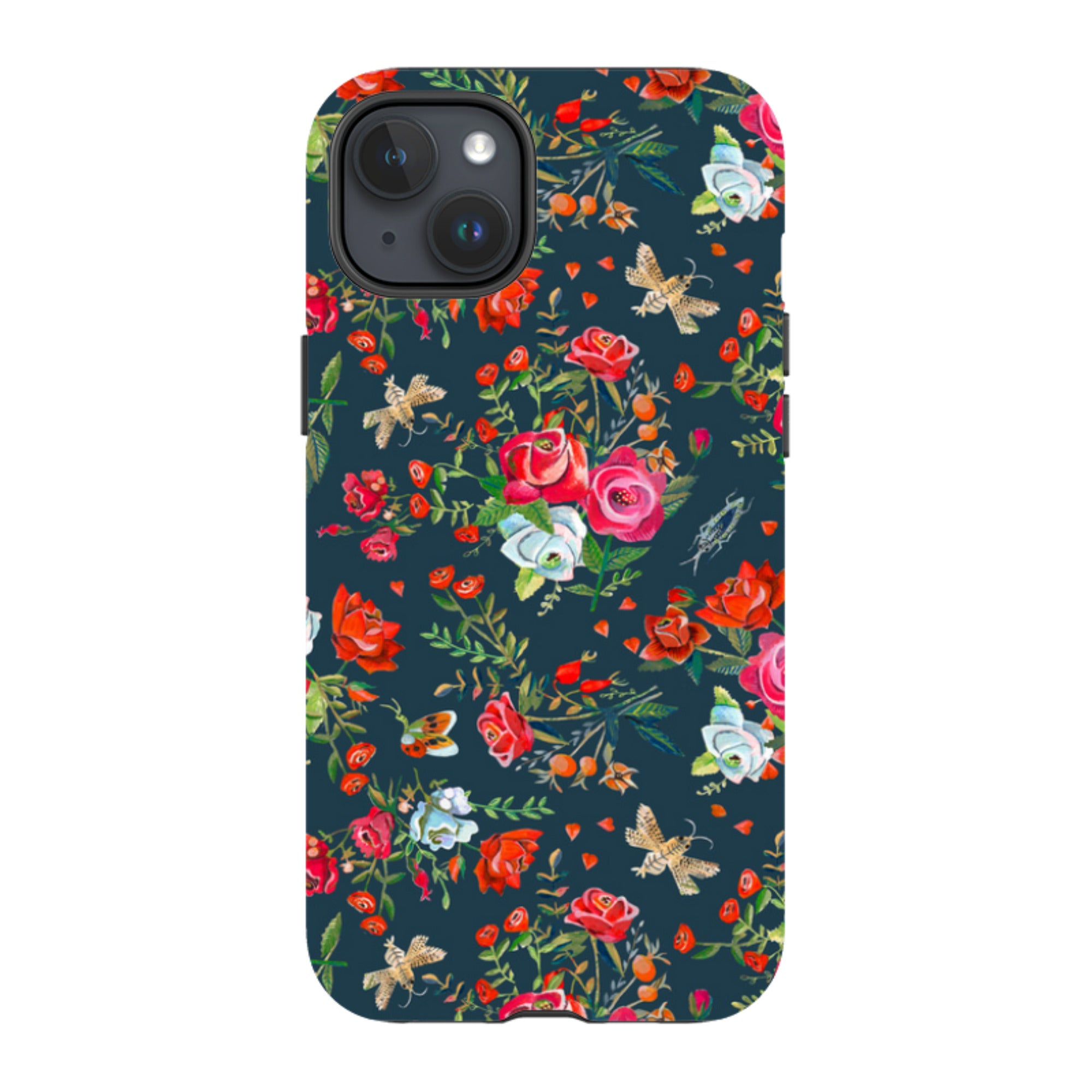 iPhone MagSafe Tough Case -  Blue Roses By Caroline Bonne Muller
