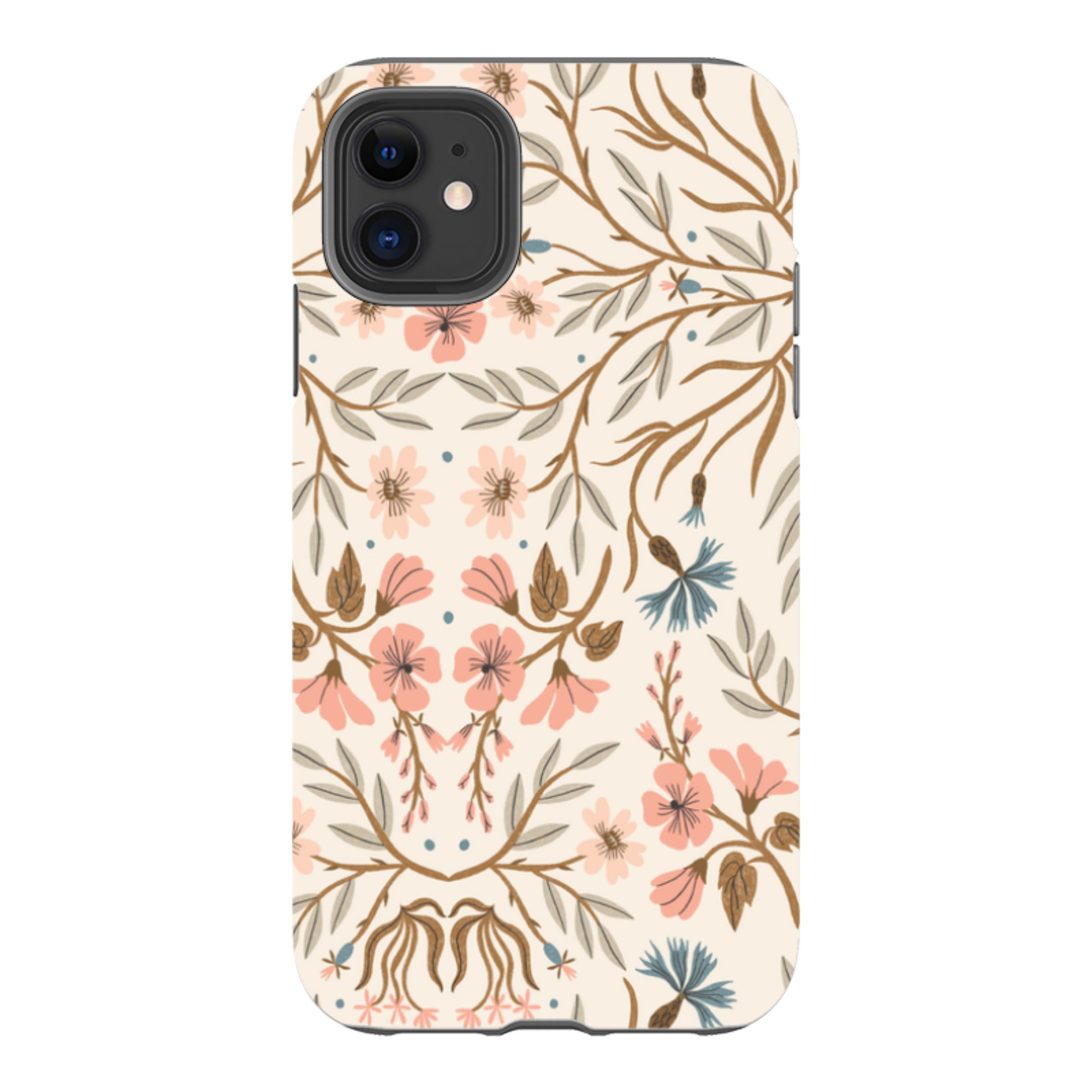 iPhone Tough Case - Jane's Garden Pattern By Meghann Rader