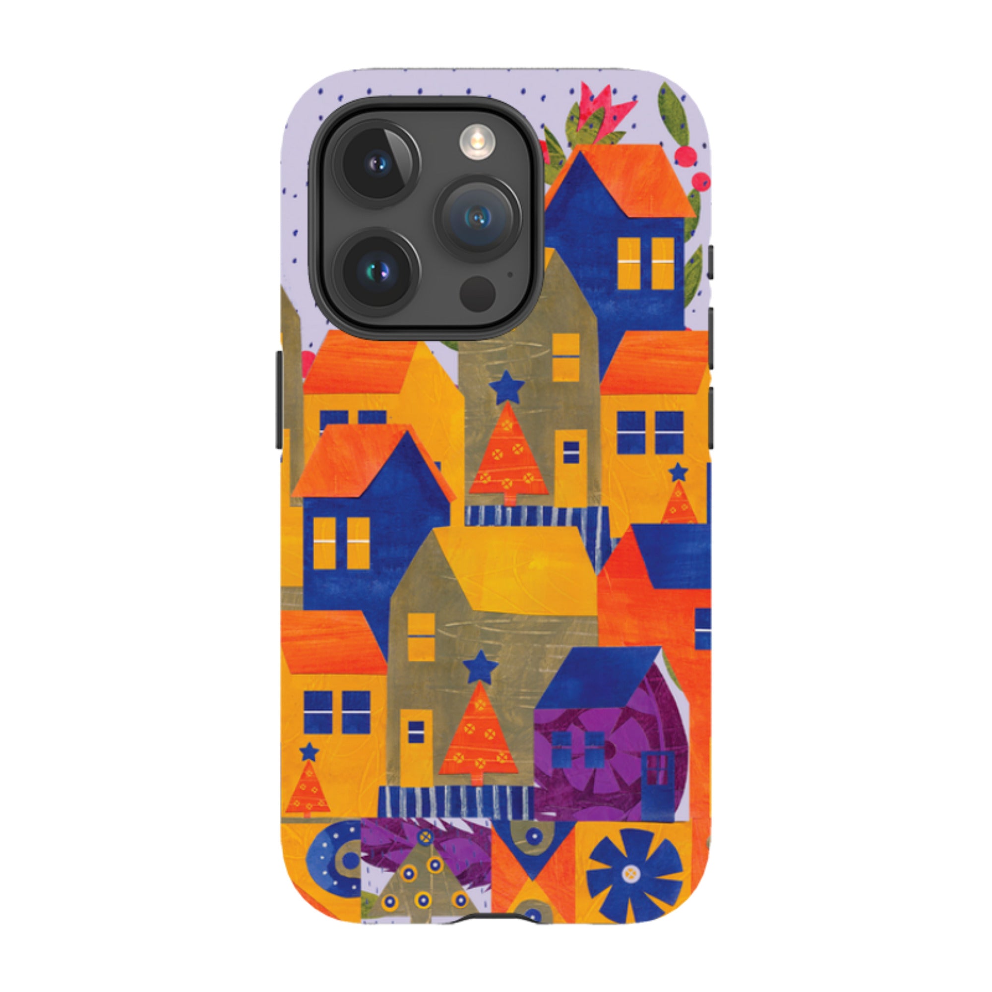 iPhone Tough Case - Winter Village I By Tracey English