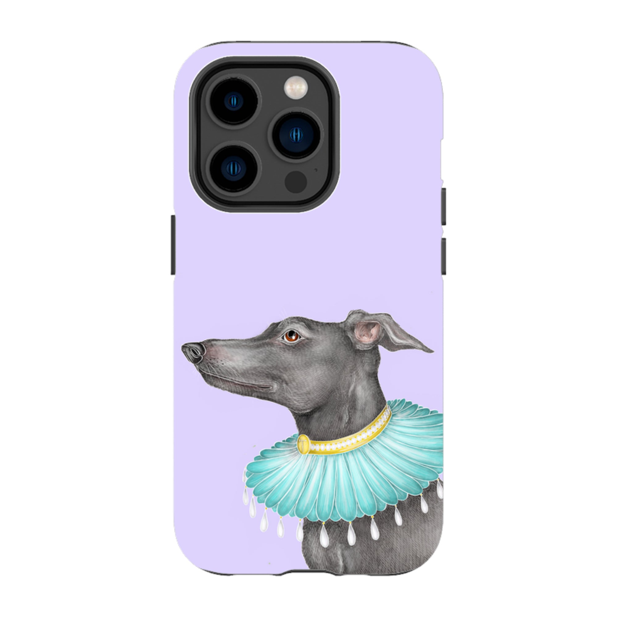 iPhone Tough Case - Greyhound By Catherine Rowe