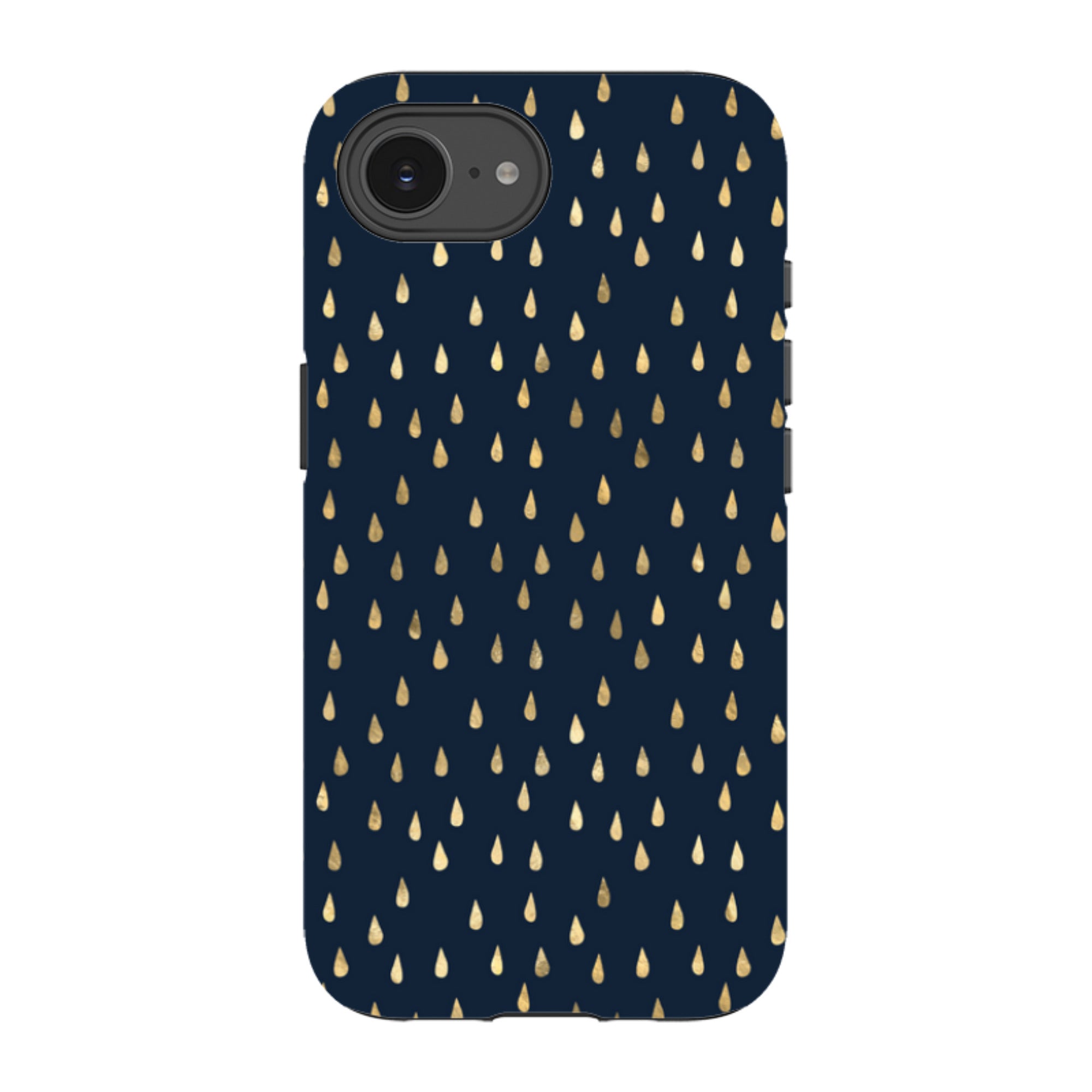 iPhone Tough Case - Blue Rain