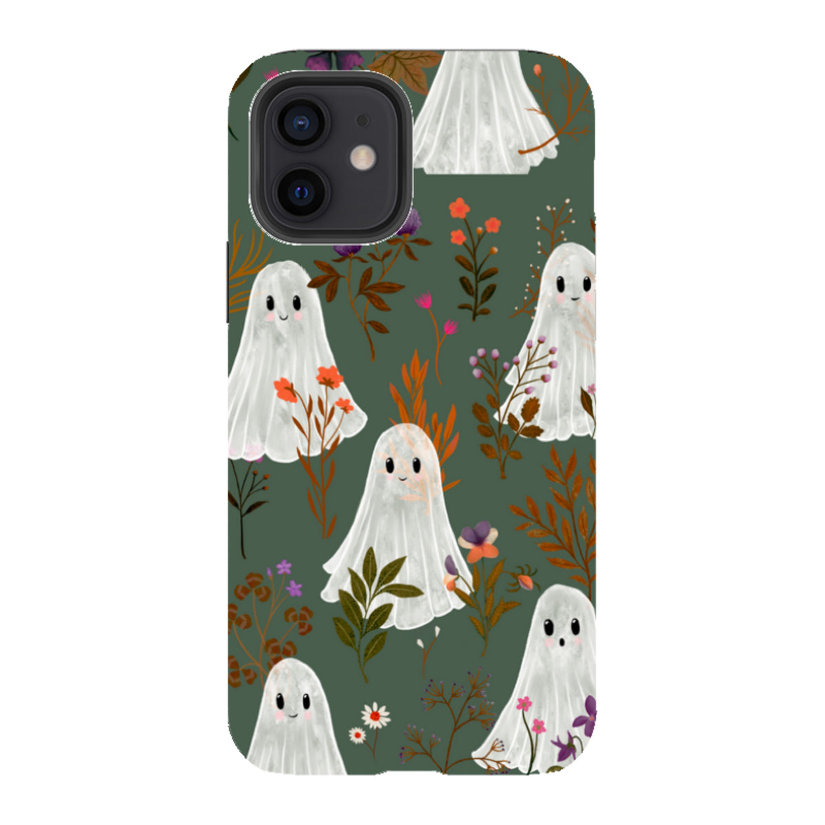 iPhone Tough Case - Ghost in the Garden - Pine By Katherine Quinn