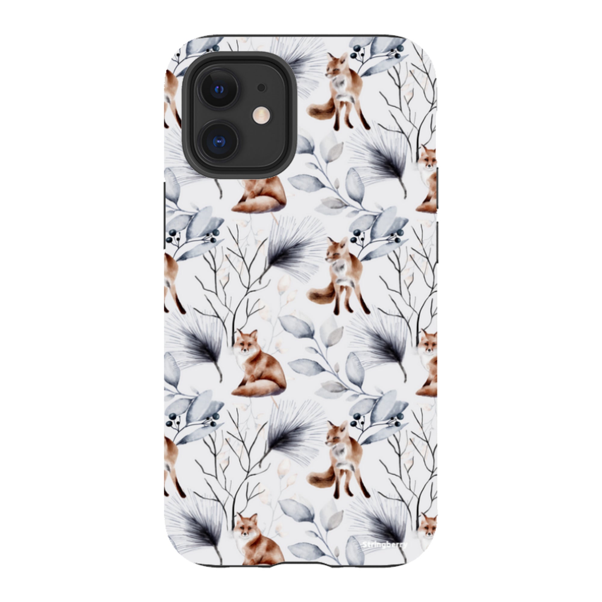 iPhone Tough Case - Foxy Xmas II
