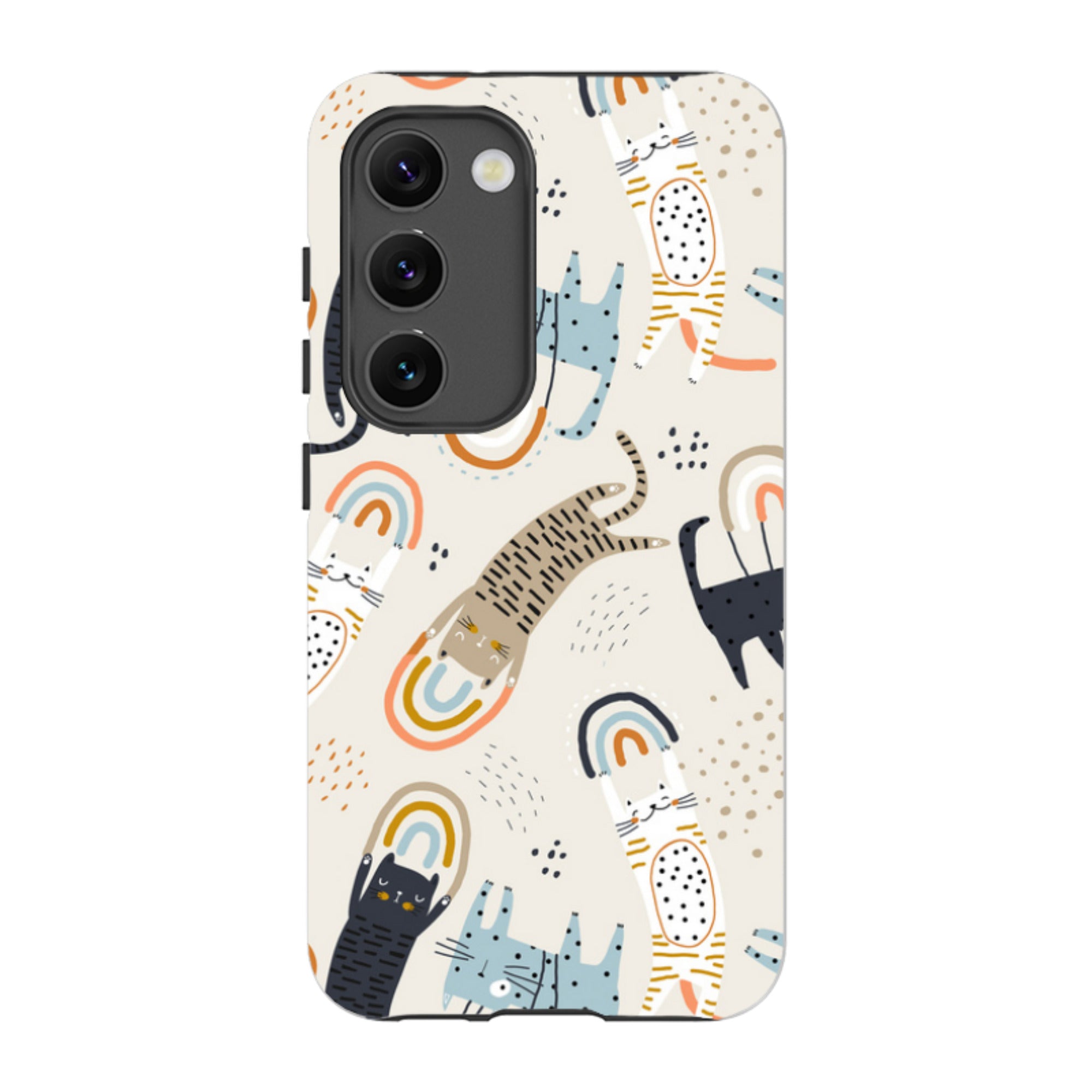 Samsung Tough Case - Rainbow Cats