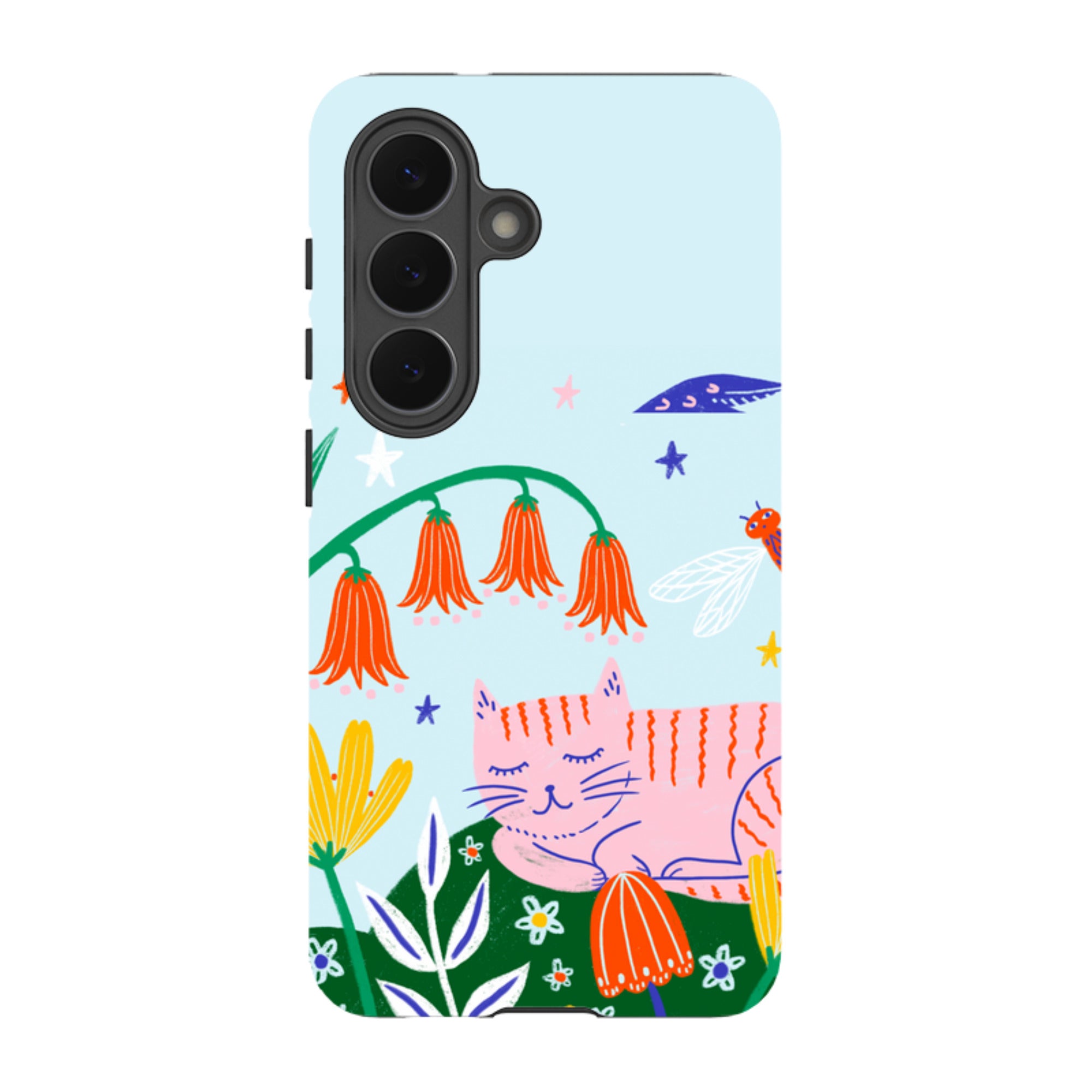 Samsung Tough Case - Cat By Lee Foster Wilson