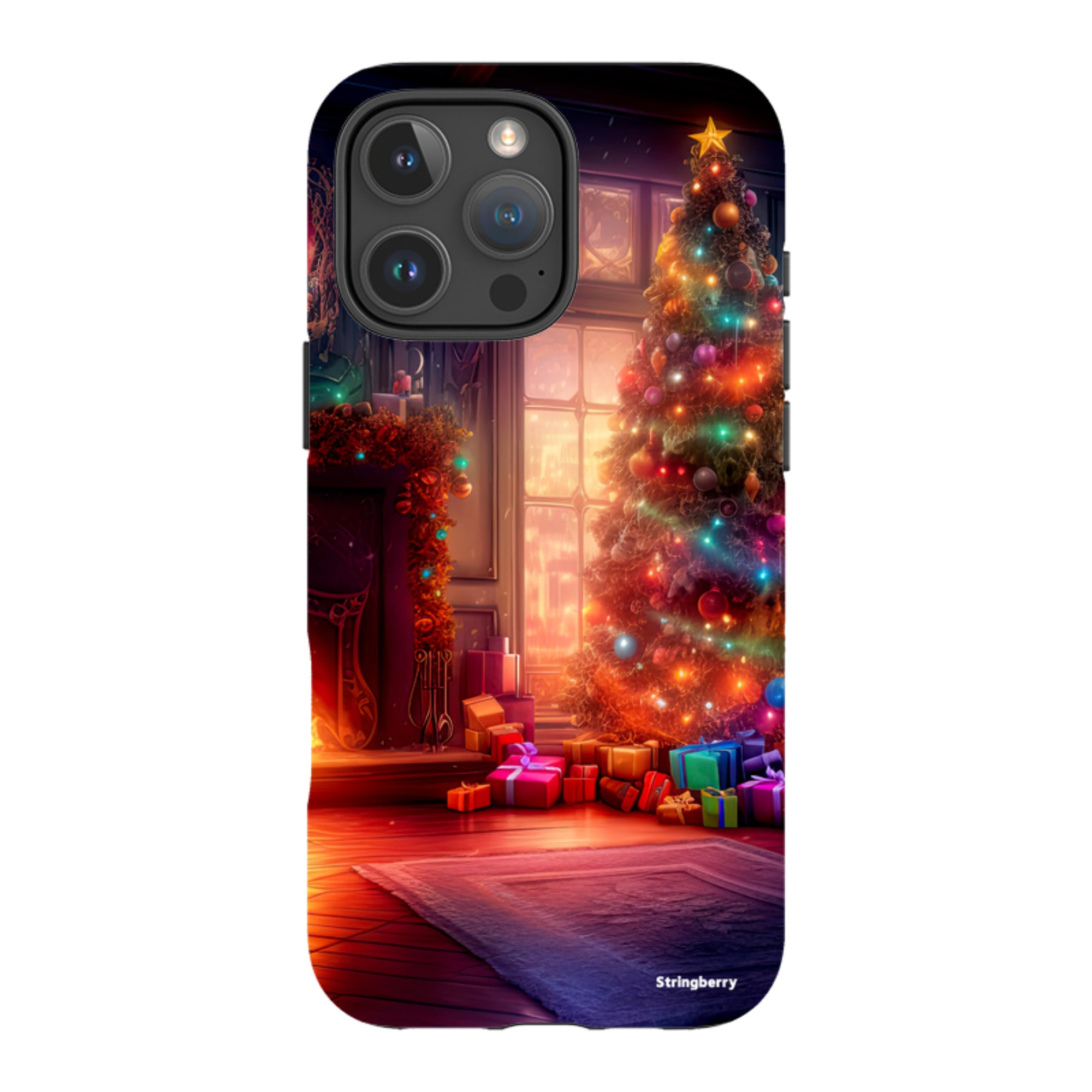 iPhone Tough Case - Holly Jolly Christmas III