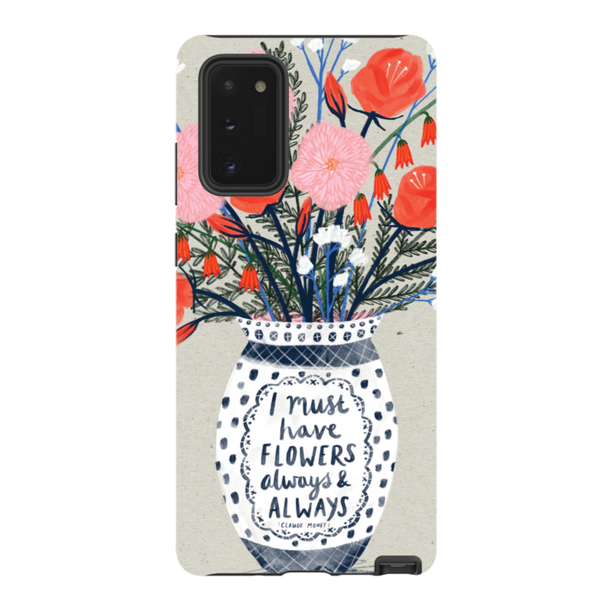 Samsung Tough Case - Flowers Always By Lee Foster Wilson