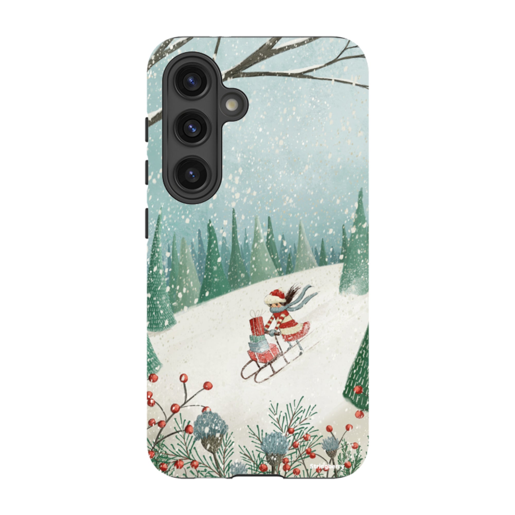Samsung Tough Case - Sleigh Delivery By Maja Lindberg