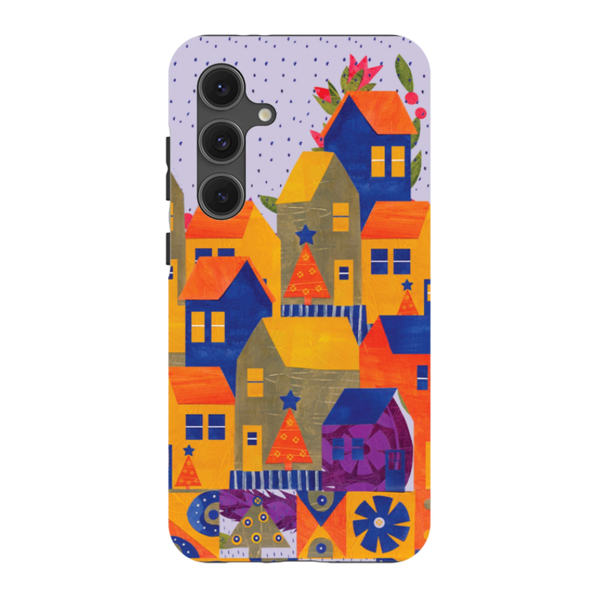 Samsung Tough Case - Winter Village I By Tracey English