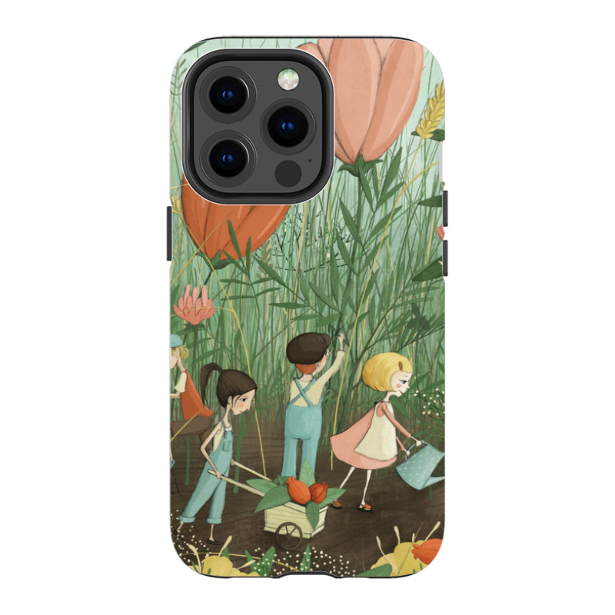 iPhone Tough Case - Garden Day By Maja Lindberg