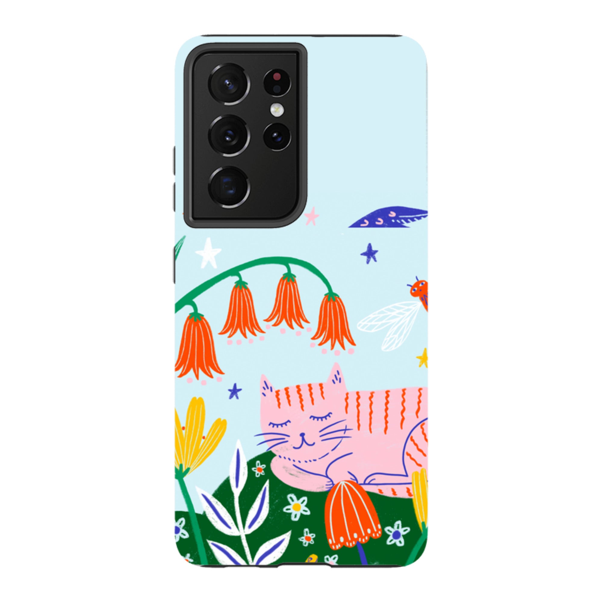 Samsung Tough Case - Cat By Lee Foster Wilson