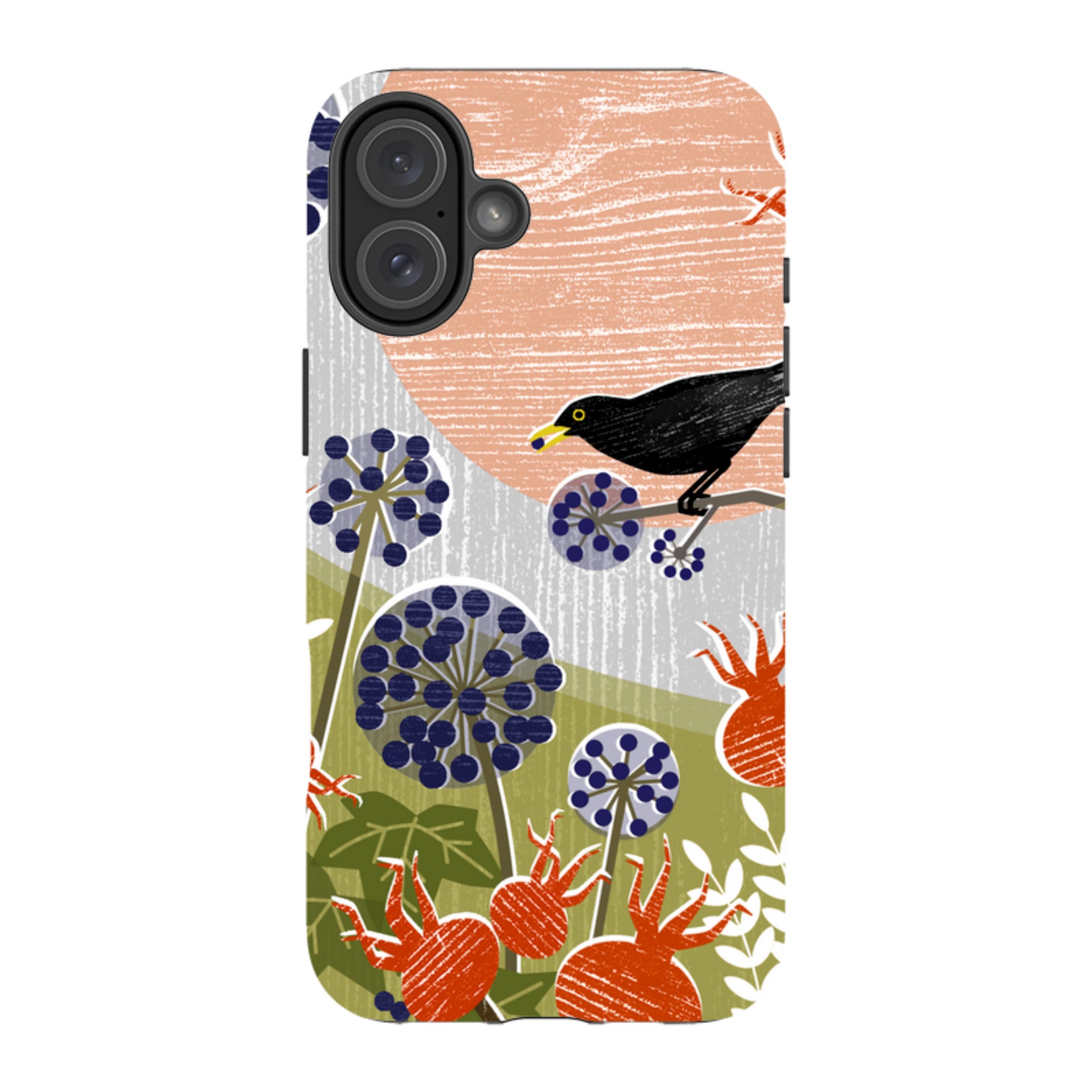 iPhone Tough Case - Blackbird And Ivy By Liane Payne