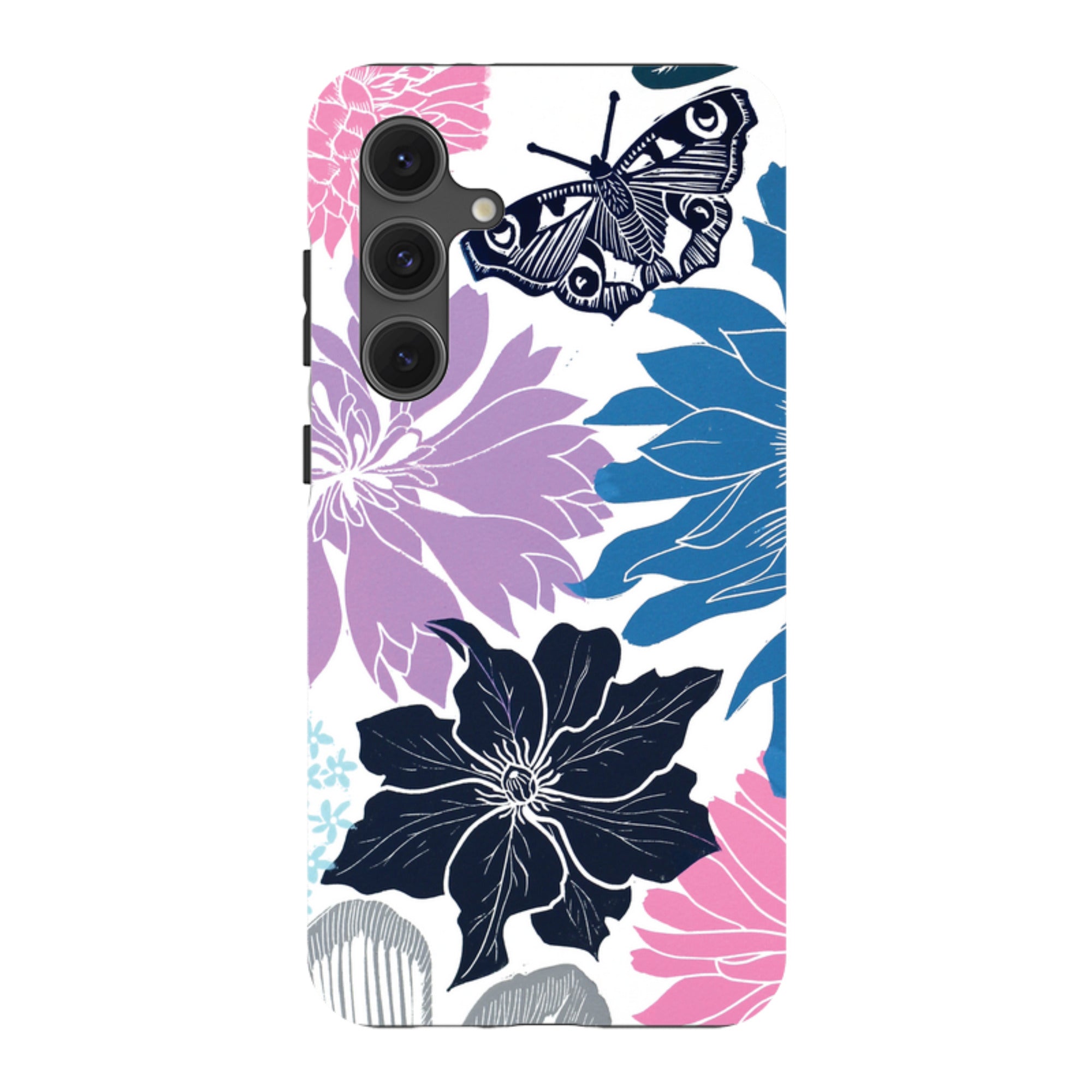 Samsung Tough Case - Cottage Garden Butterfly By Kate Heiss