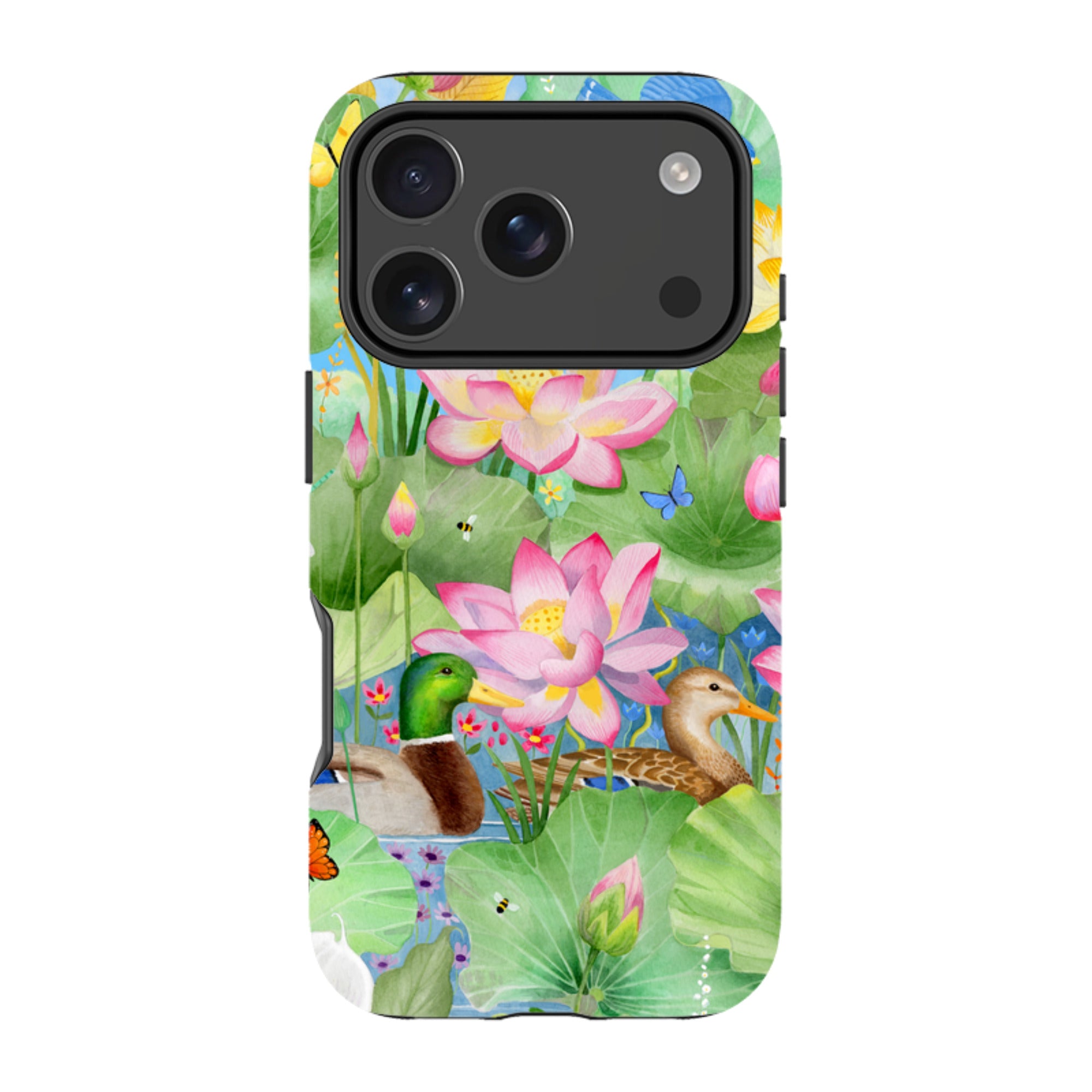 iPhone MagSafe Tough Case -  Waterlily Pond By Bex Parkin
