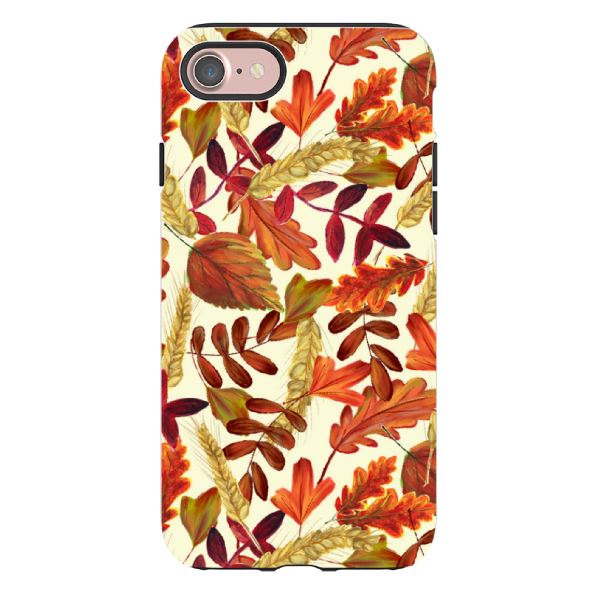iPhone Tough Case - Fall Harvest Pattern By Abby Jacobs