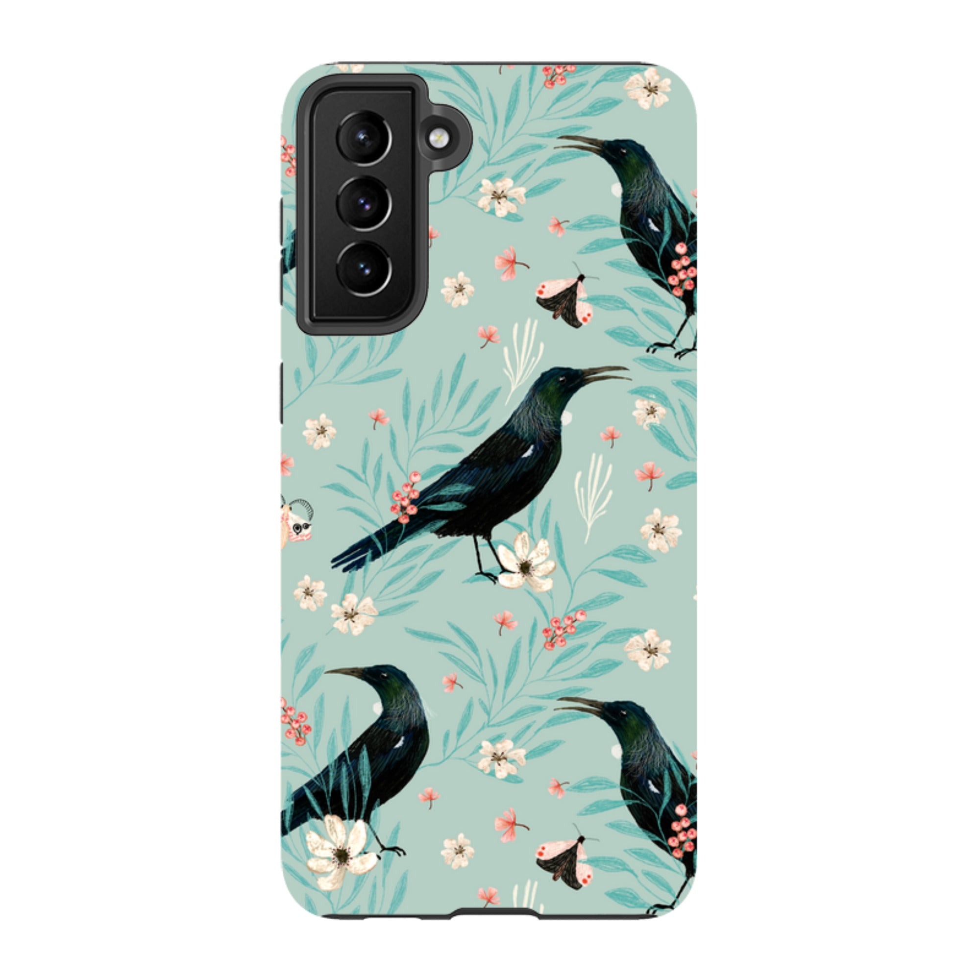 Samsung Tough Case - Tui Light Blue By Katherine Quinn