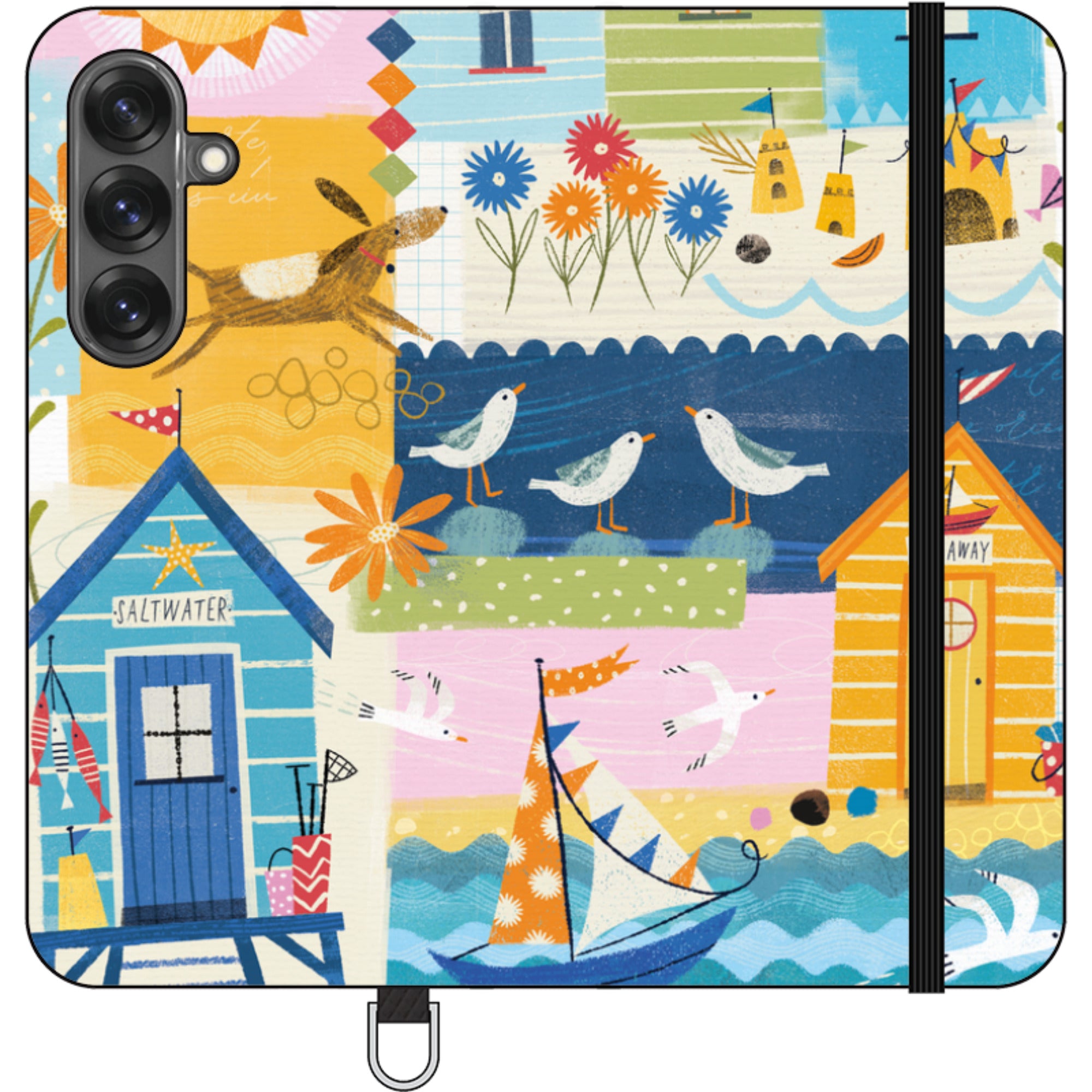 Sunny Days Wallet Case By Ali Brookes