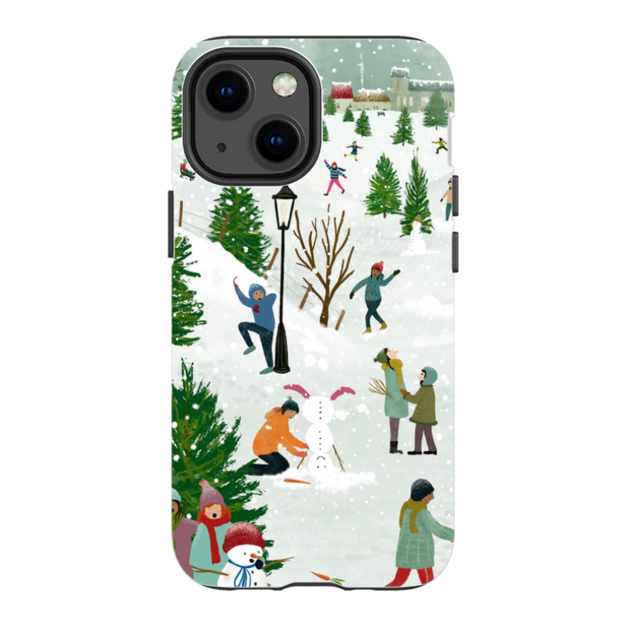 iPhone Tough Case - Let It Snow By Katherine Quinn