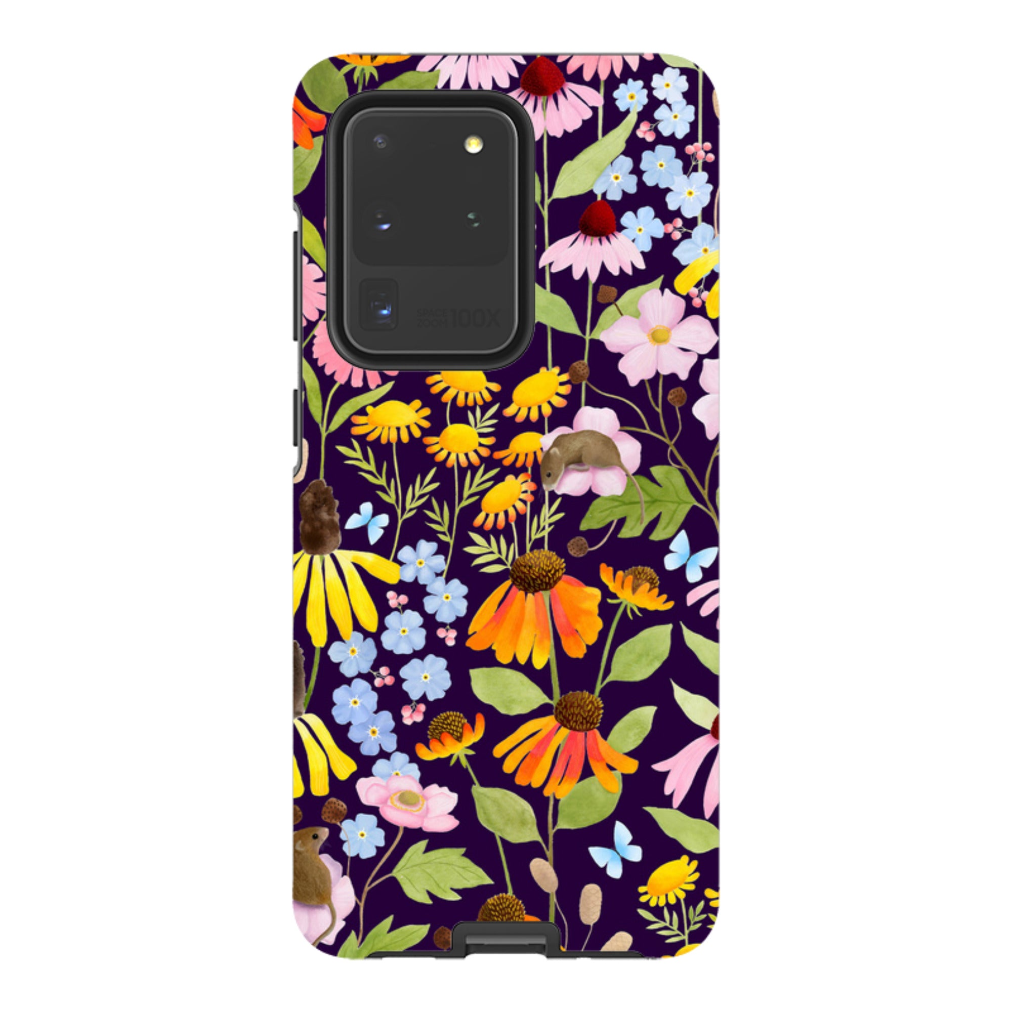Samsung Tough Case - Mice And Wildflowers By Bex Parkin