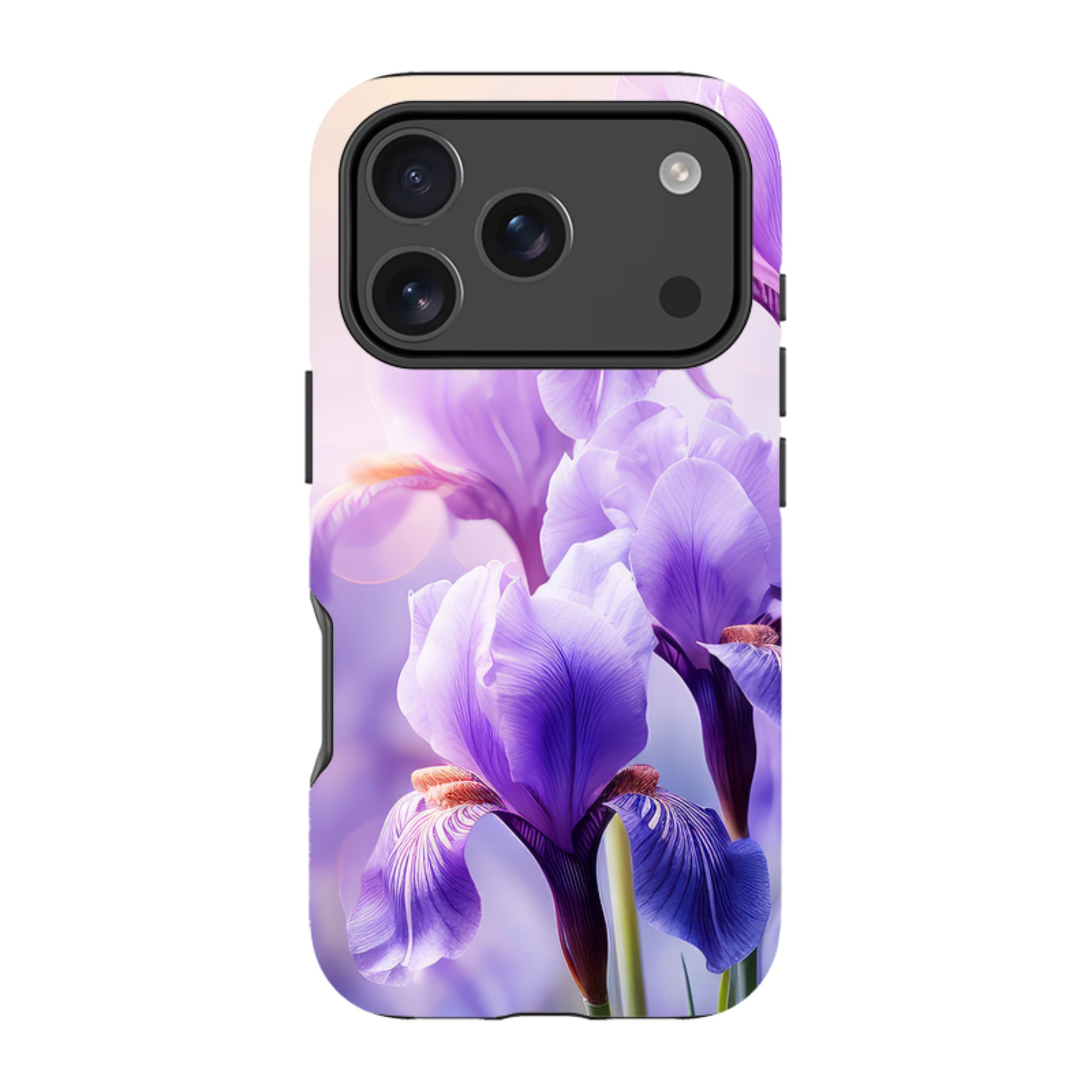 iPhone Tough Case -Mauve Floral