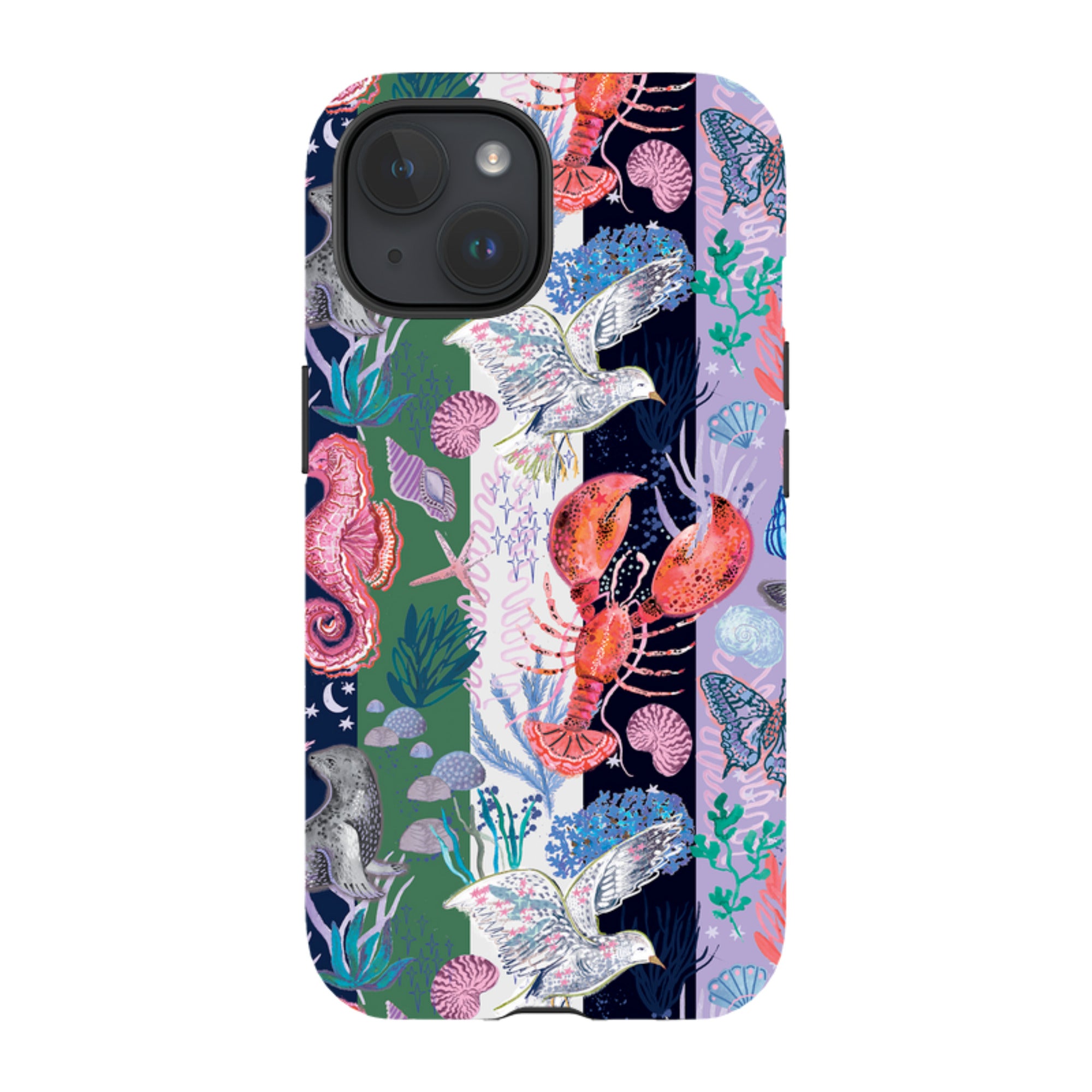 iPhone Case - Coastal Calling Stripe I By Emma Frances Grant