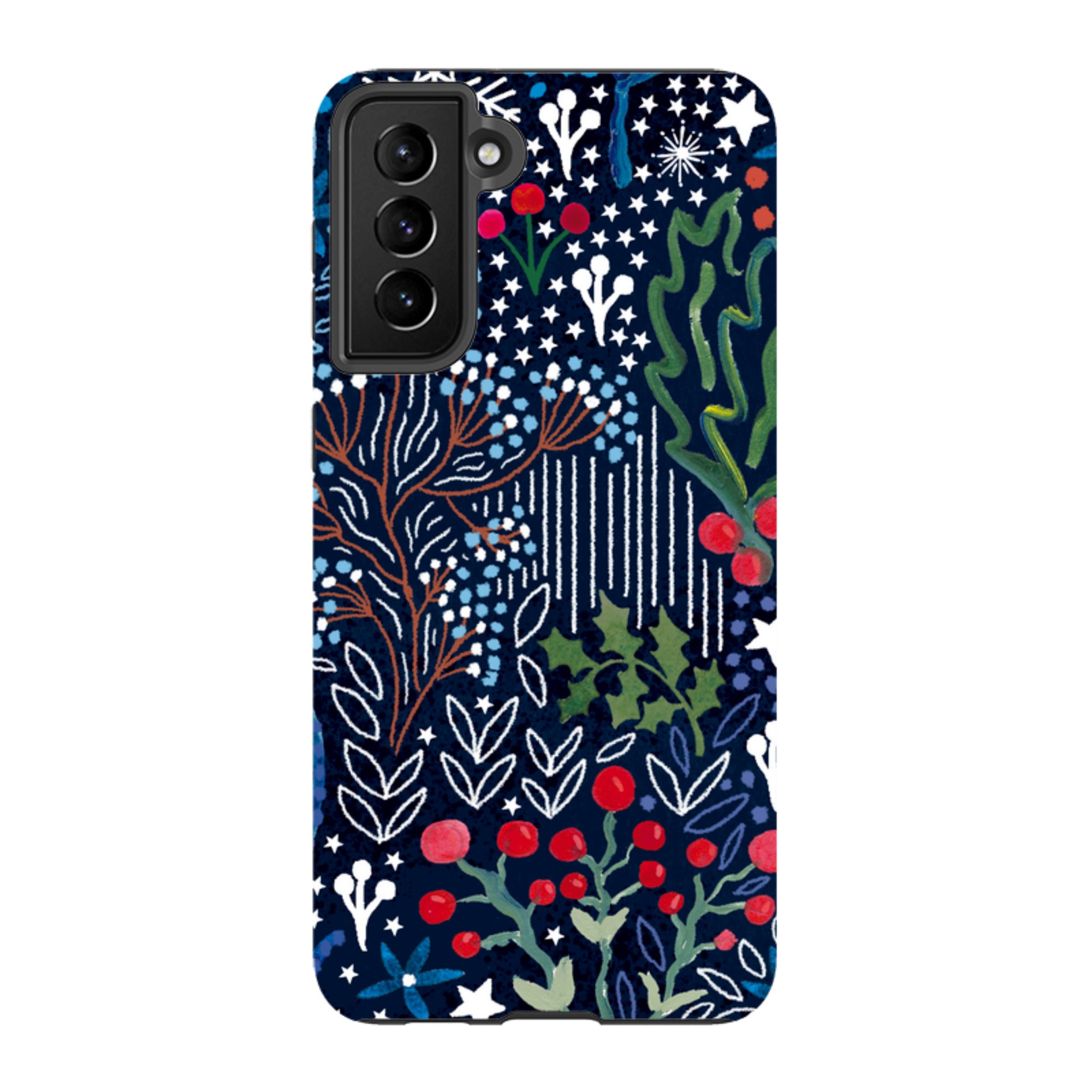 Samsung Tough Case - Winter Flowers II By Emma Frances Grant
