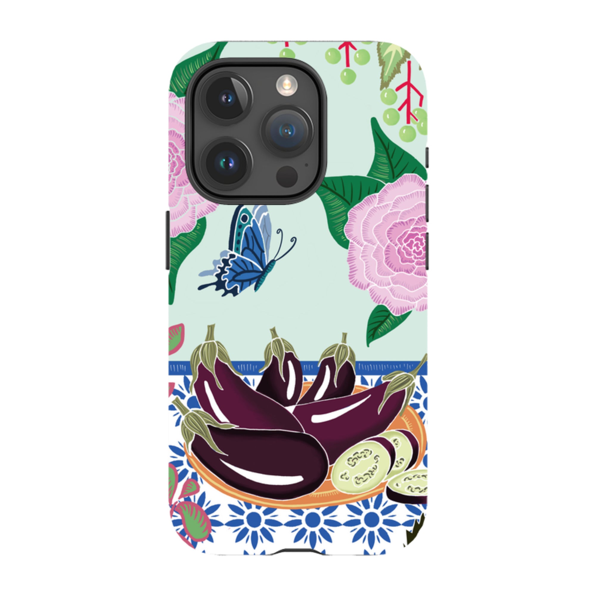 iPhone Tough Case - Aubergines By Kate Heiss