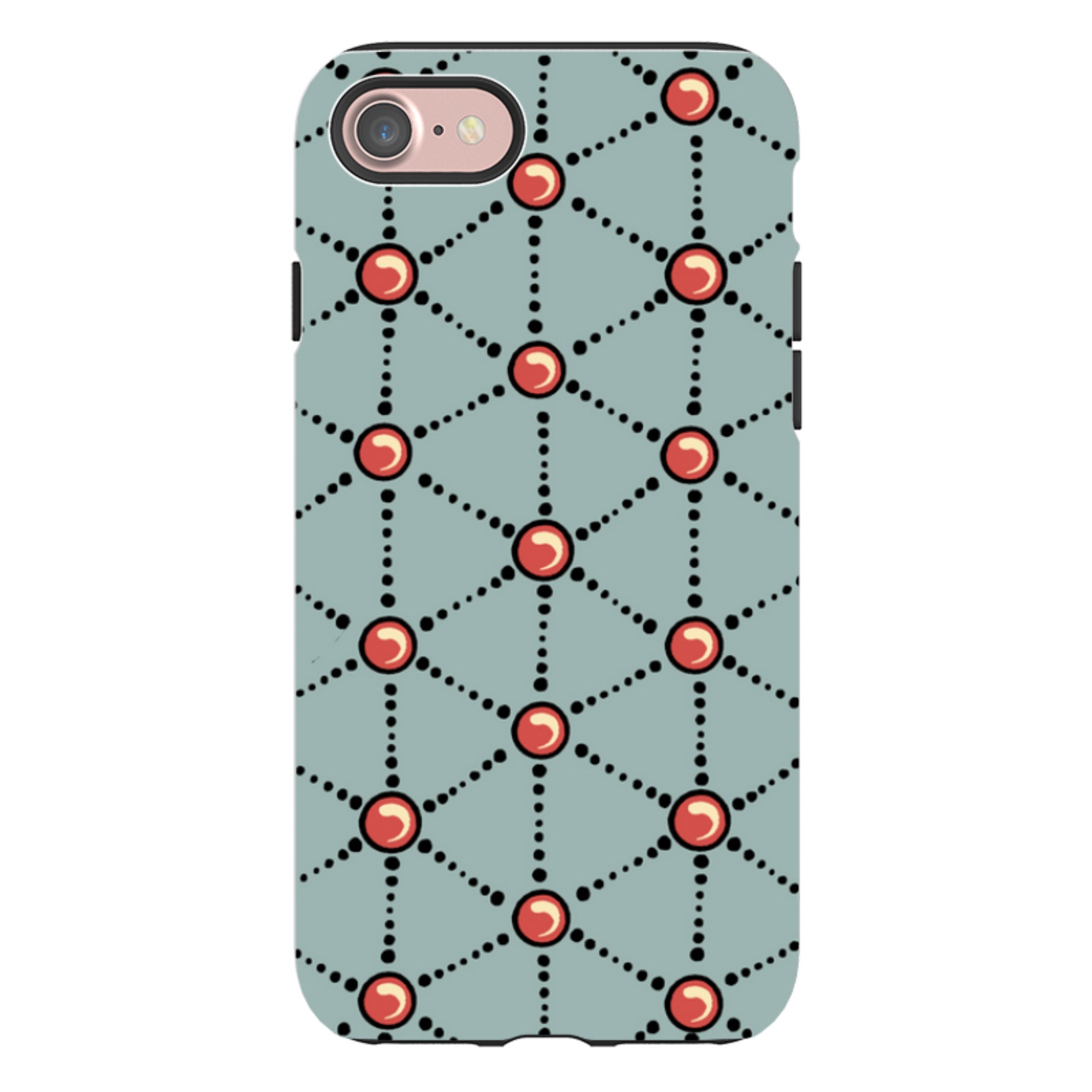 iPhone Tough Case - Atomic By Cressida Bell