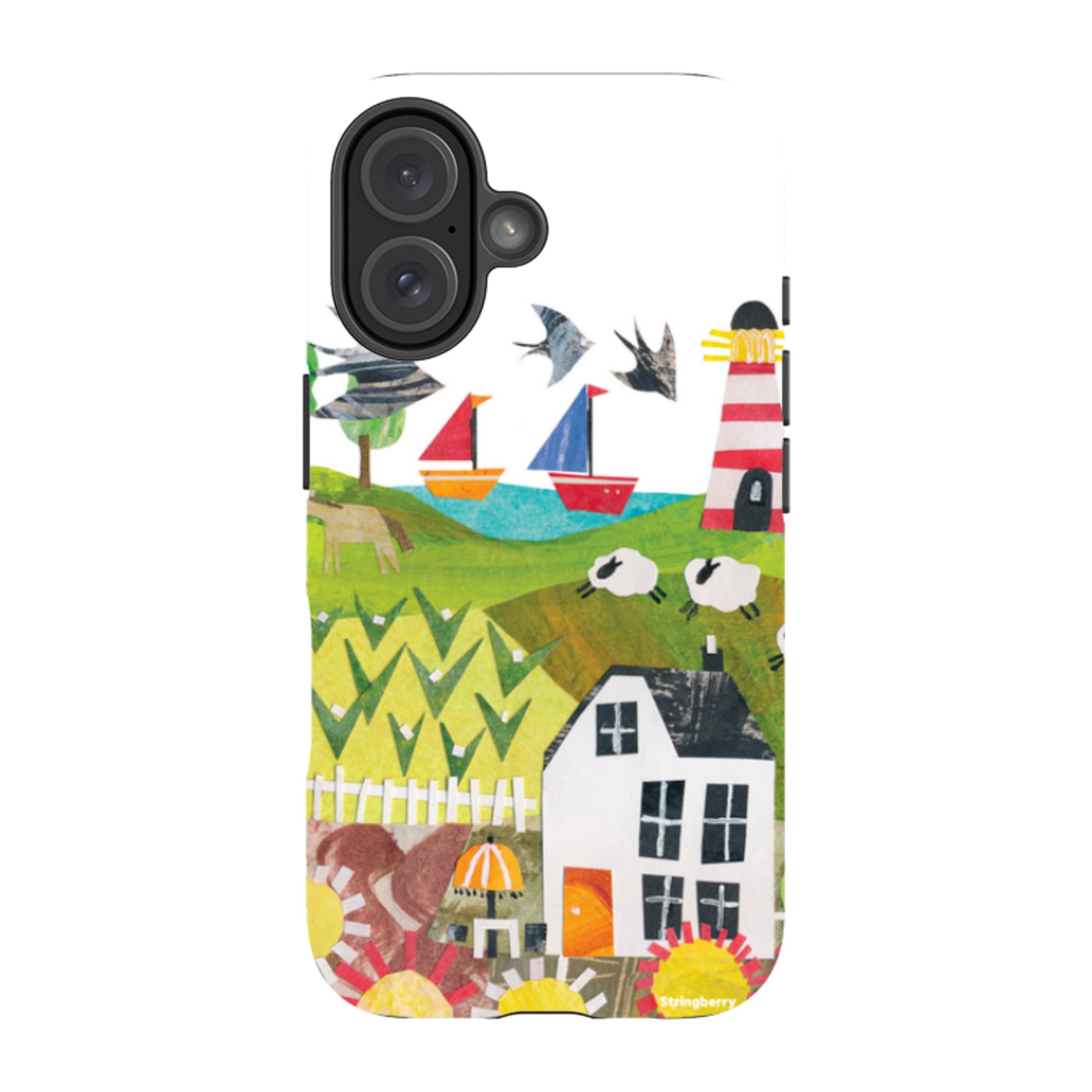 iPhone Tough Case - Countryscape I By Tracey English
