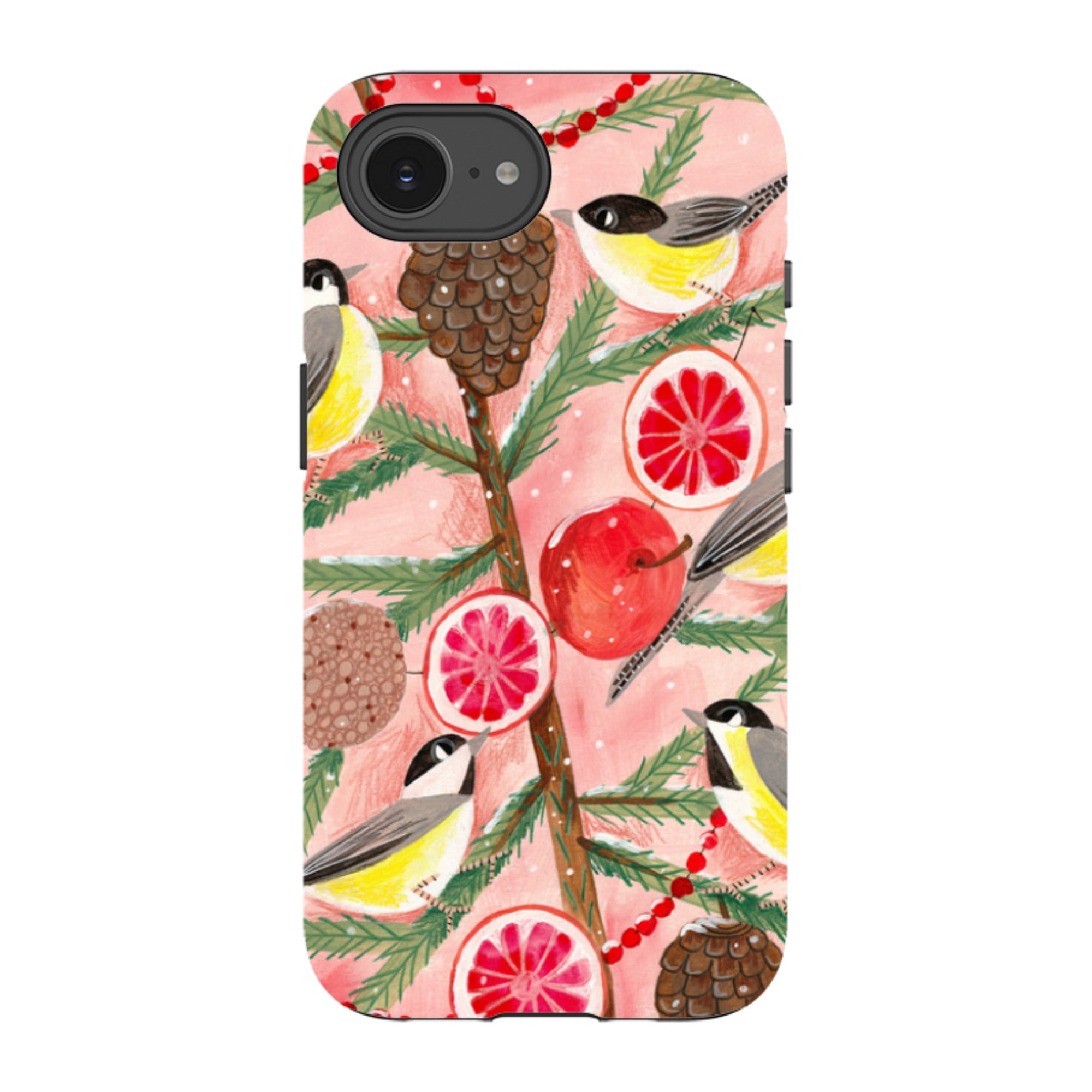 iPhone Tough Case - Chickadee By Caroline Bonne Muller