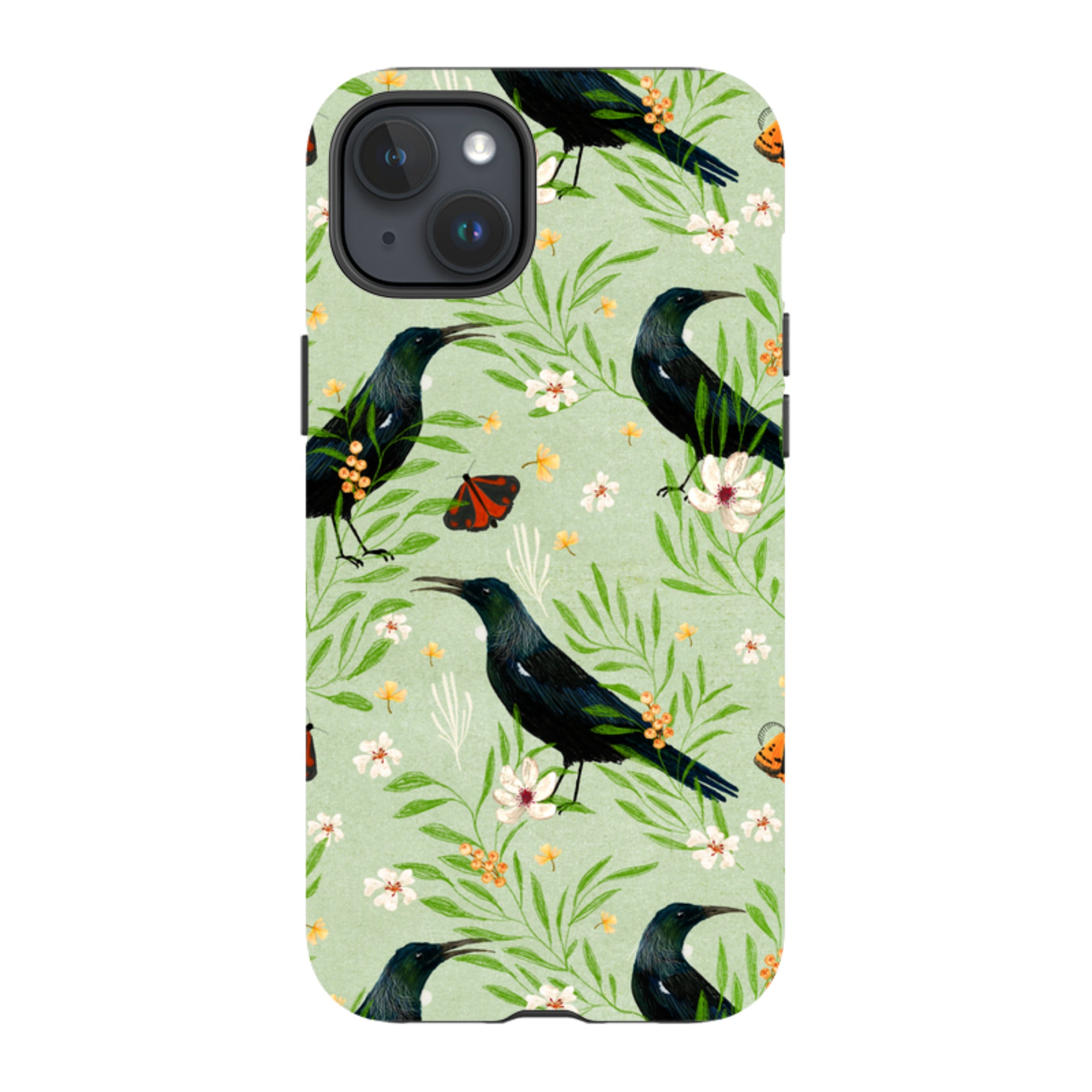 iPhone Tough Case - Tui Mint By Katherine Quinn