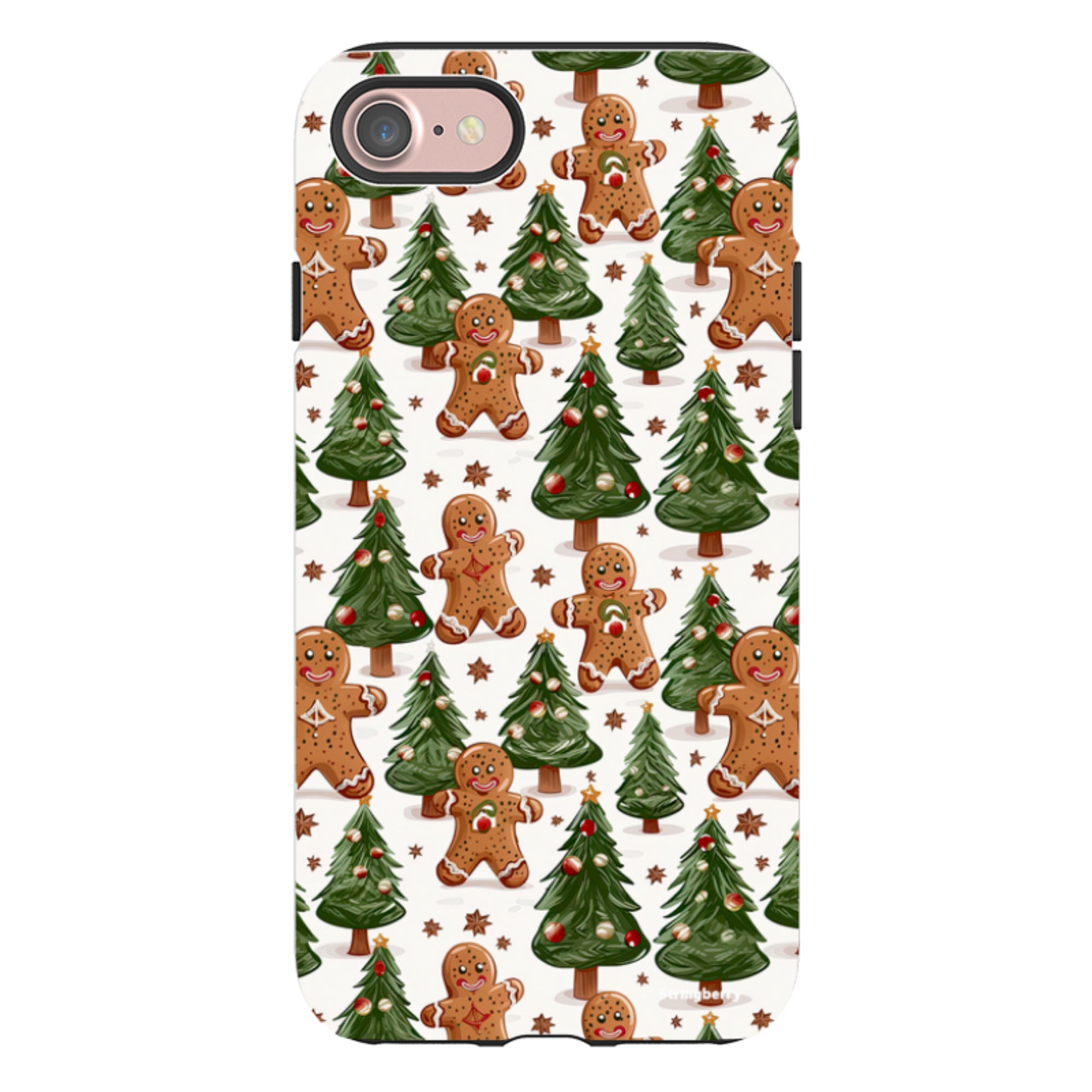 iPhone Tough Case - Ginger Bread Xmas III