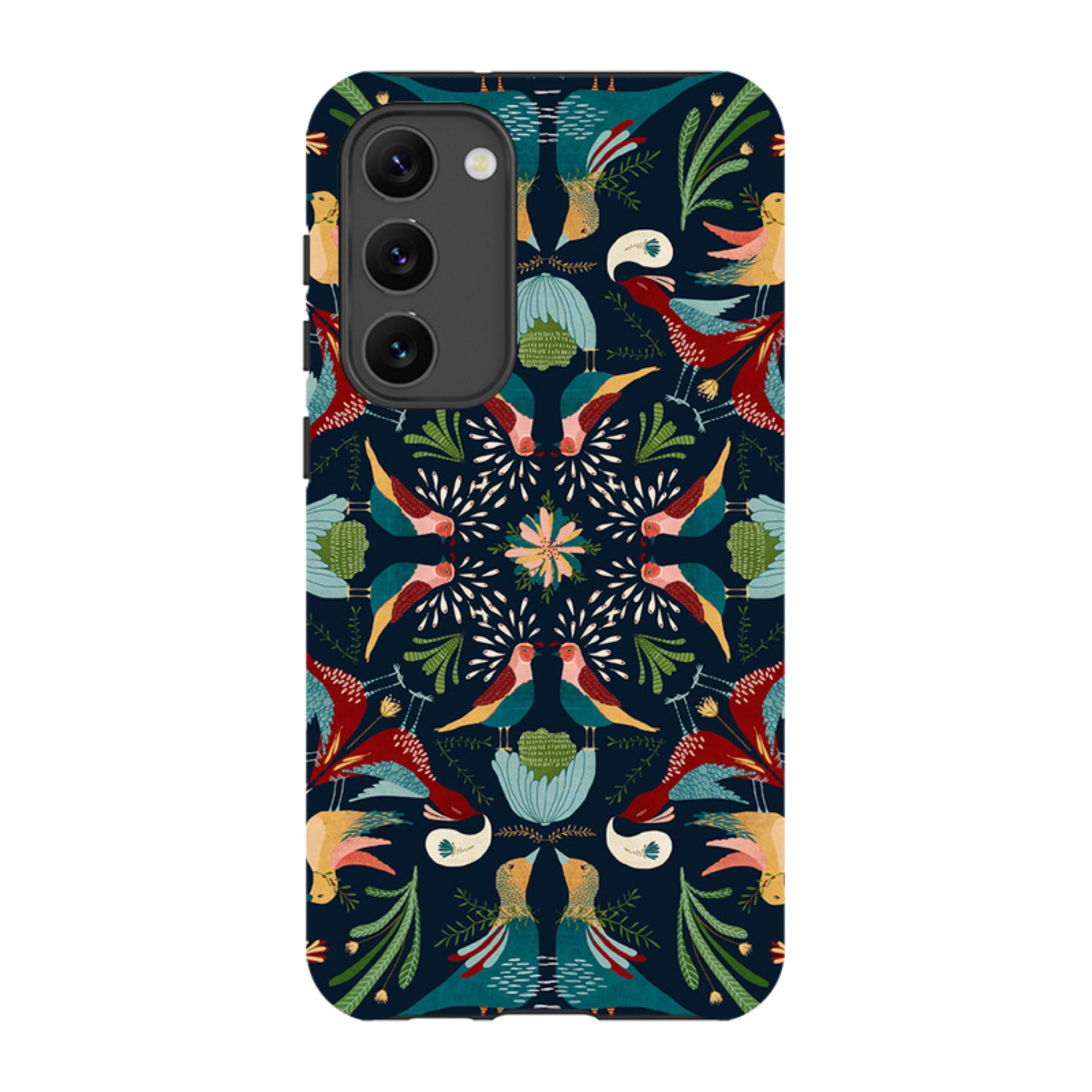Samsung Tough Case - Navy Hanky By Katherine Quinn