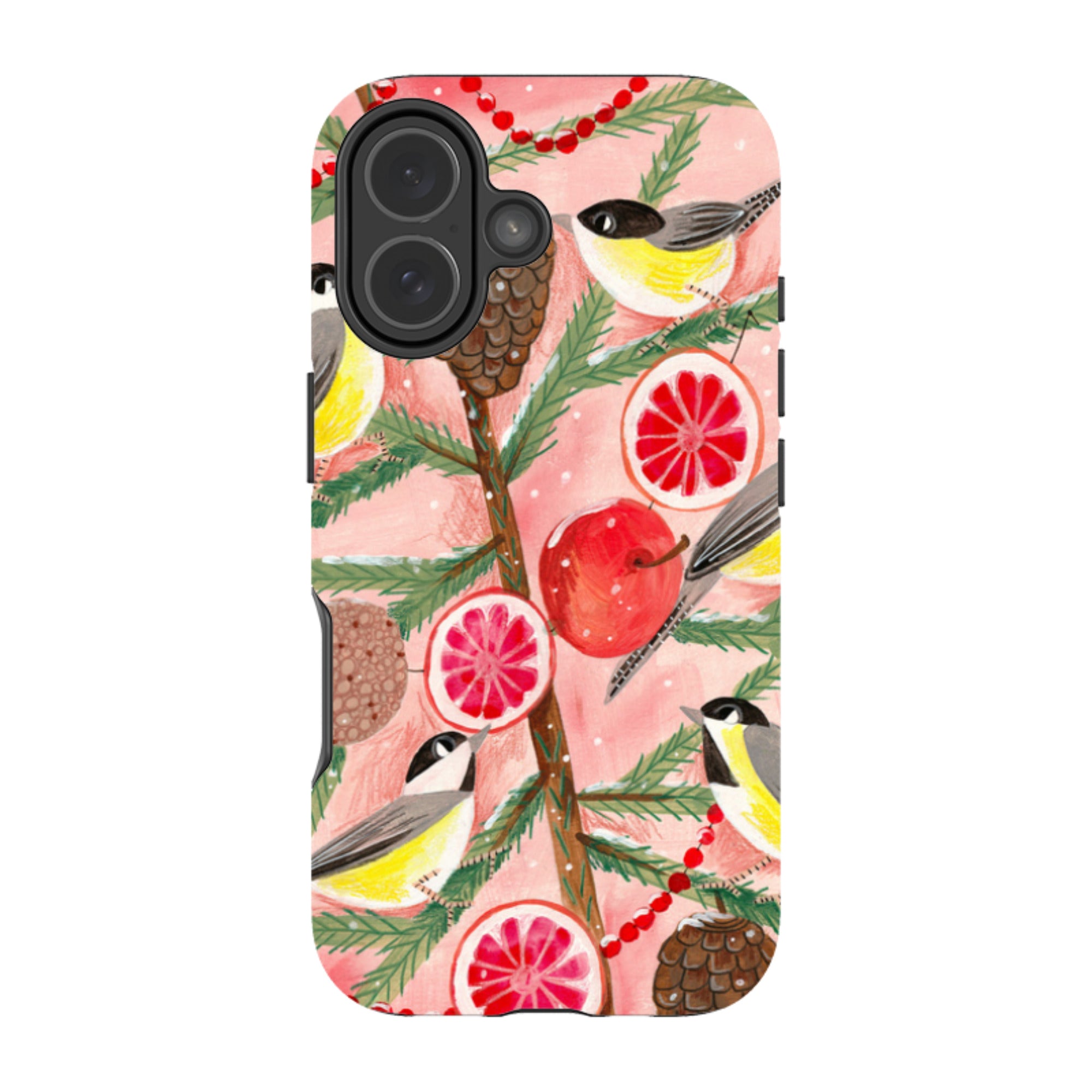 iPhone Tough Case - Chickadee By Caroline Bonne Muller