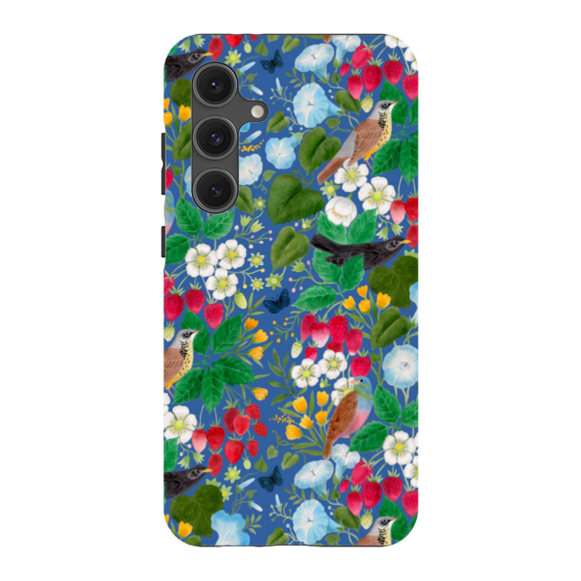 Samsung Tough  Case - Strawberry Thief By Bex Parkin