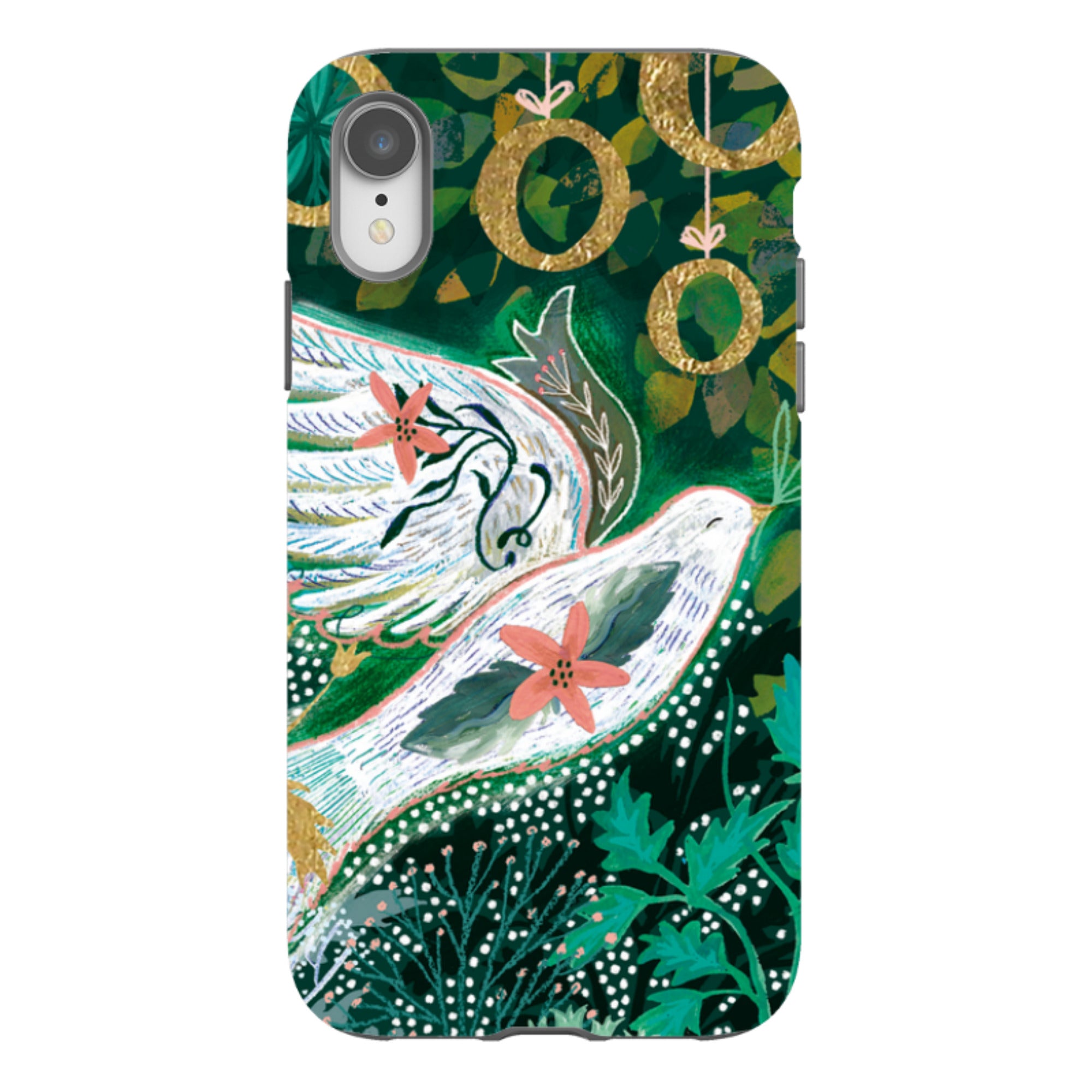 iPhone Tough Case - Gold Rings By Emma Frances Grant