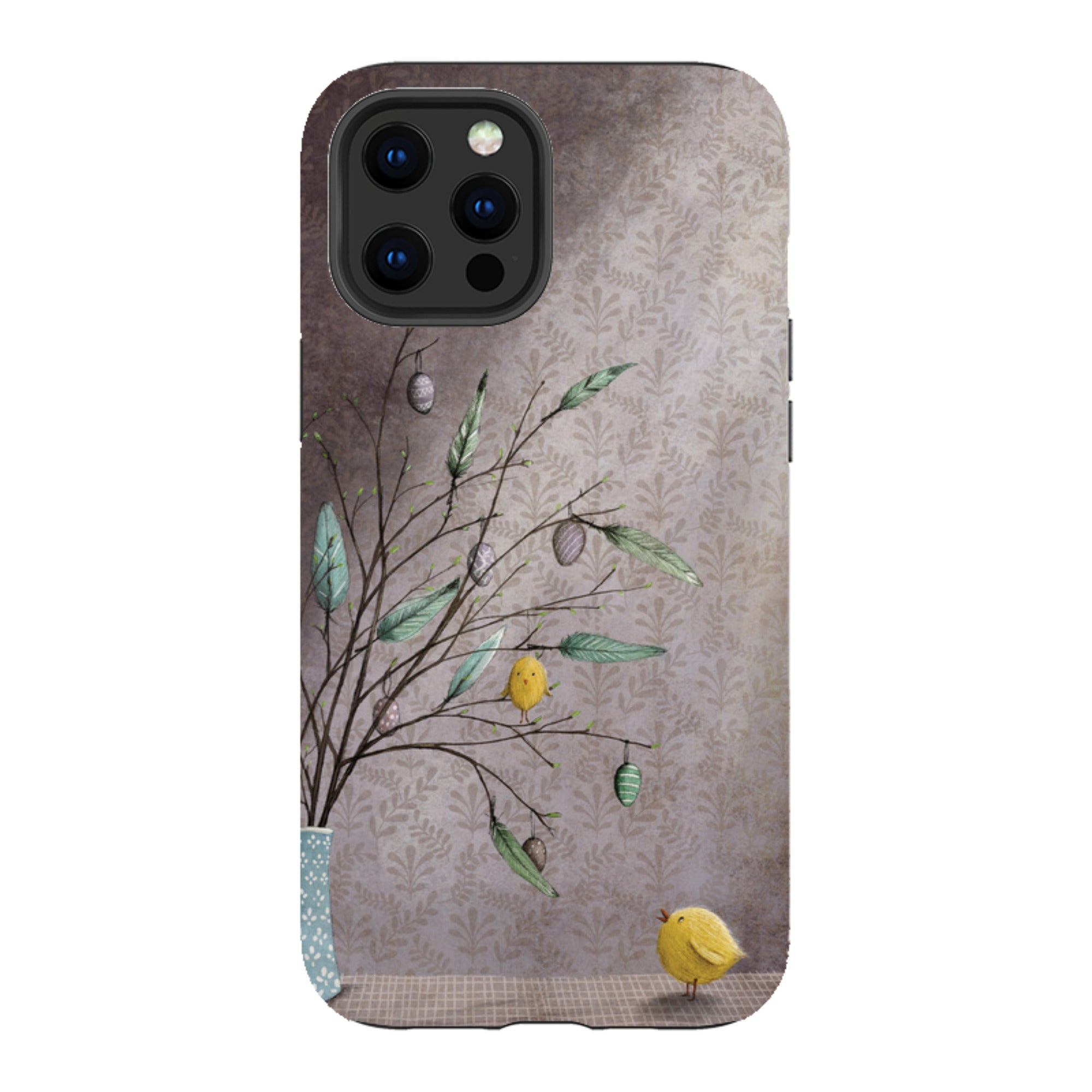 iPhone Tough Case - Bird Bouquet By Maja Lindberg