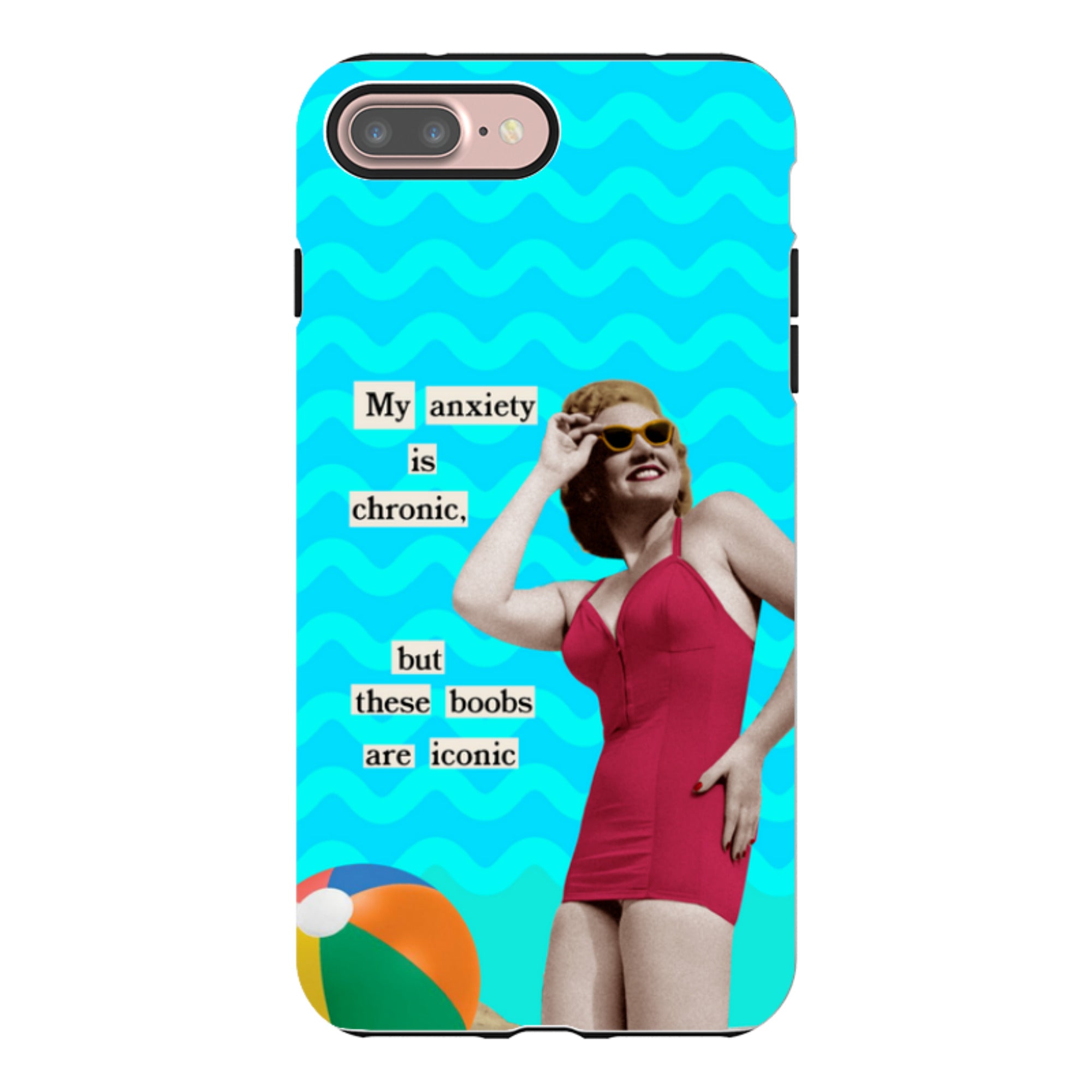 iPhone Tough Case - Boobs By Clare Jordan