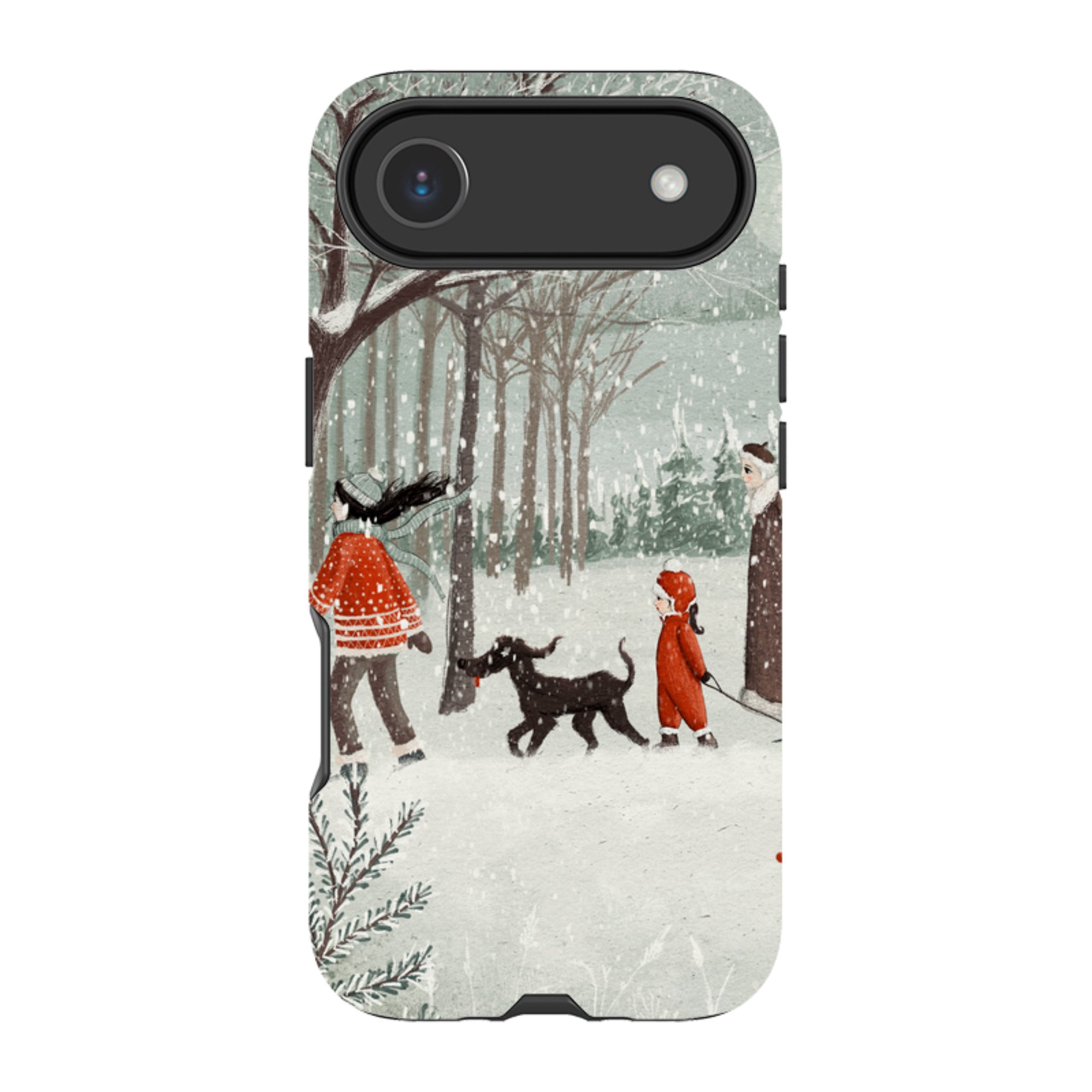 iPhone MagSafe Tough Case -  Winter Walk By Maja Lindberg