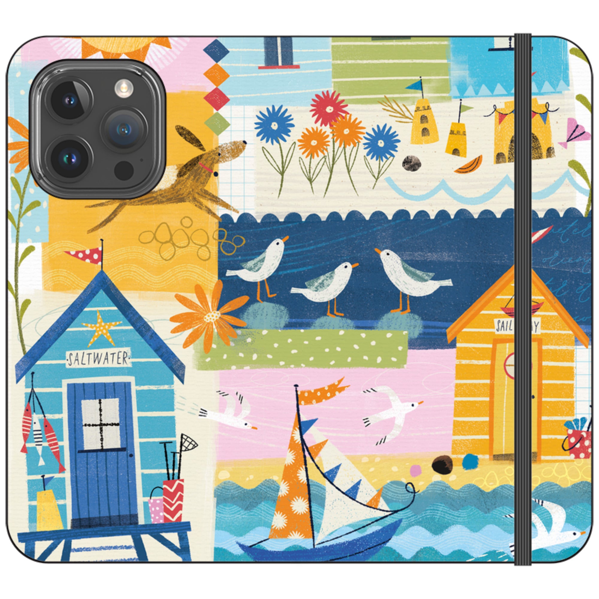 Sunny Days Wallet Case By Ali Brookes