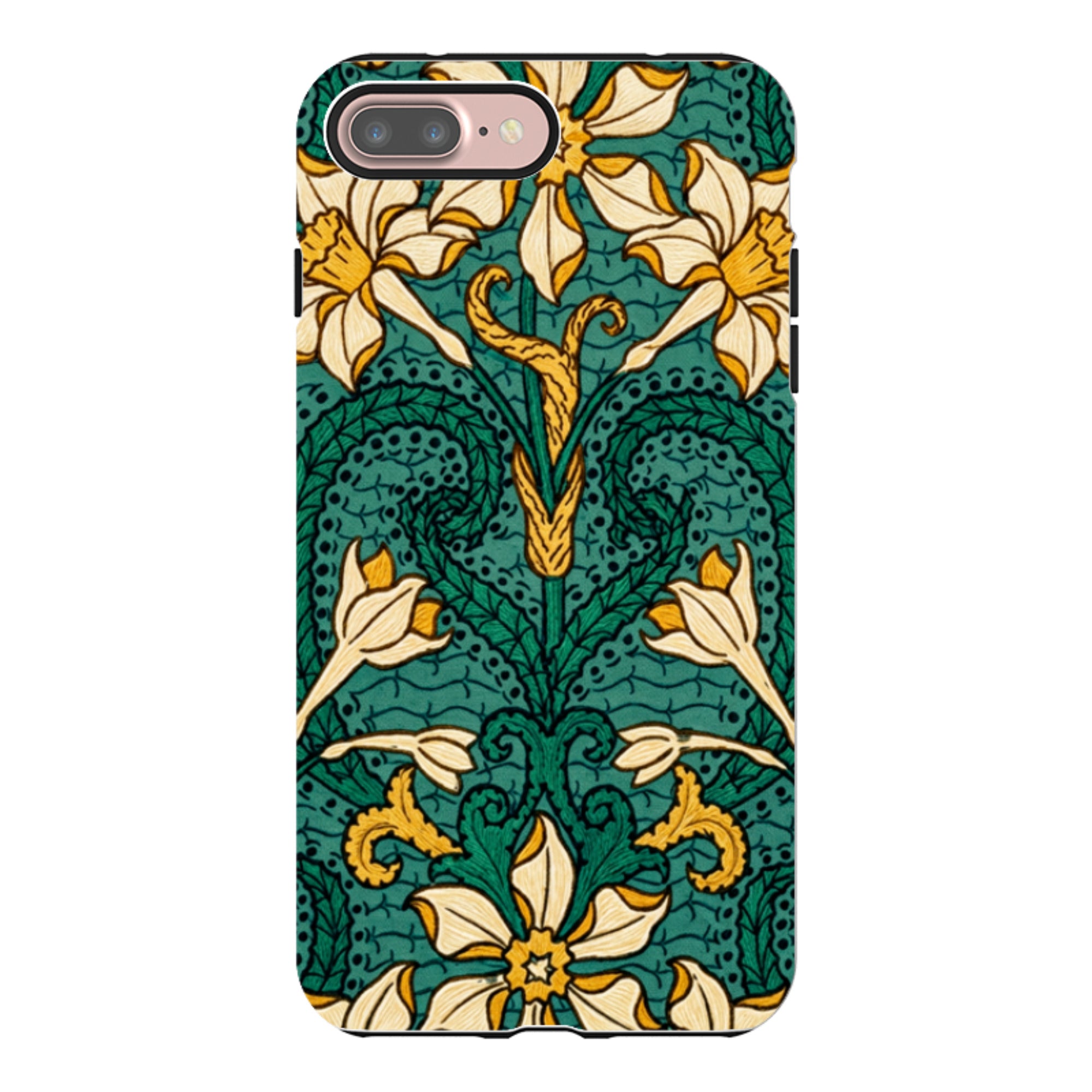 iPhone Tough Case - Nouveau Daffodil Floral