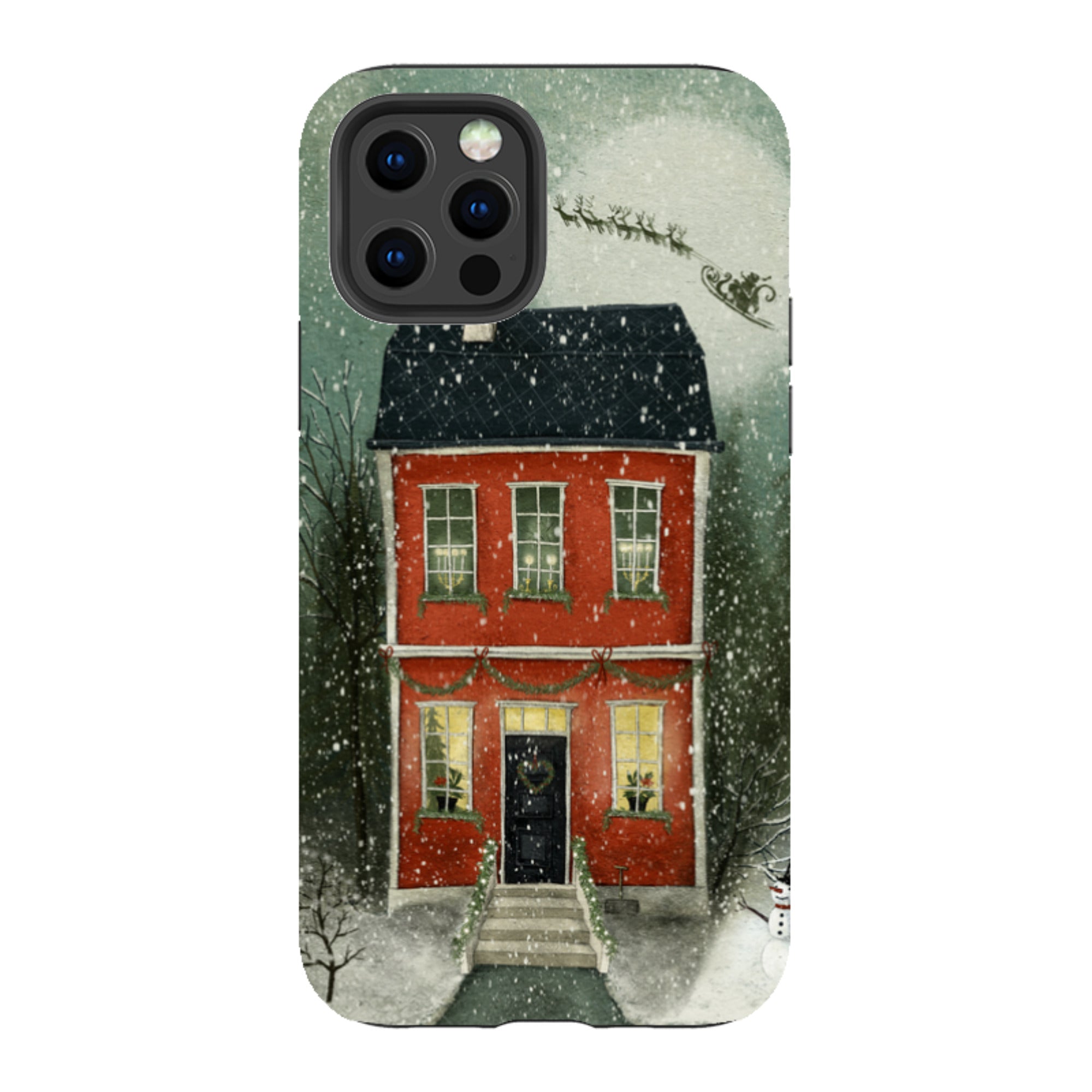 iPhone Tough Case - Night Before Christmas By Maja Lindberg